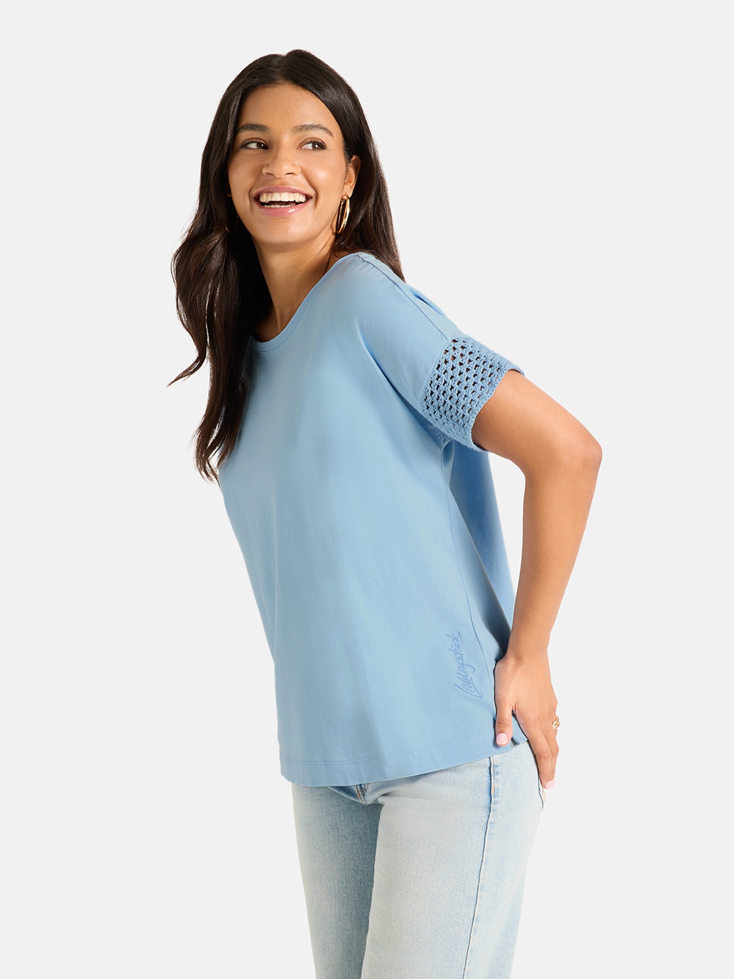 Lieblingsstück T-Shirt "CarinaL" mit Baumwoll-Anteil