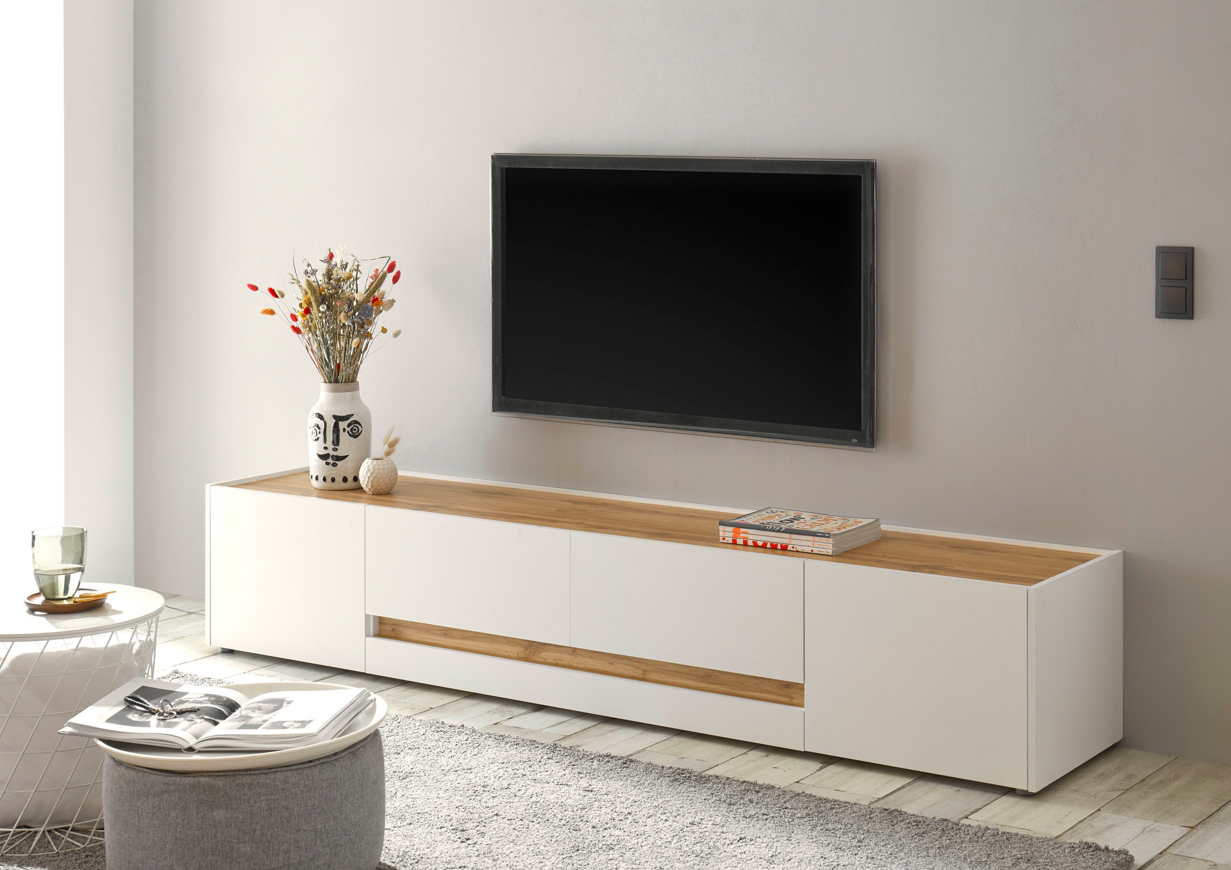 Home affaire Lowboard "City/Giron, moderner TV-Schrank, Kommode, TV-Untersc günstig online kaufen