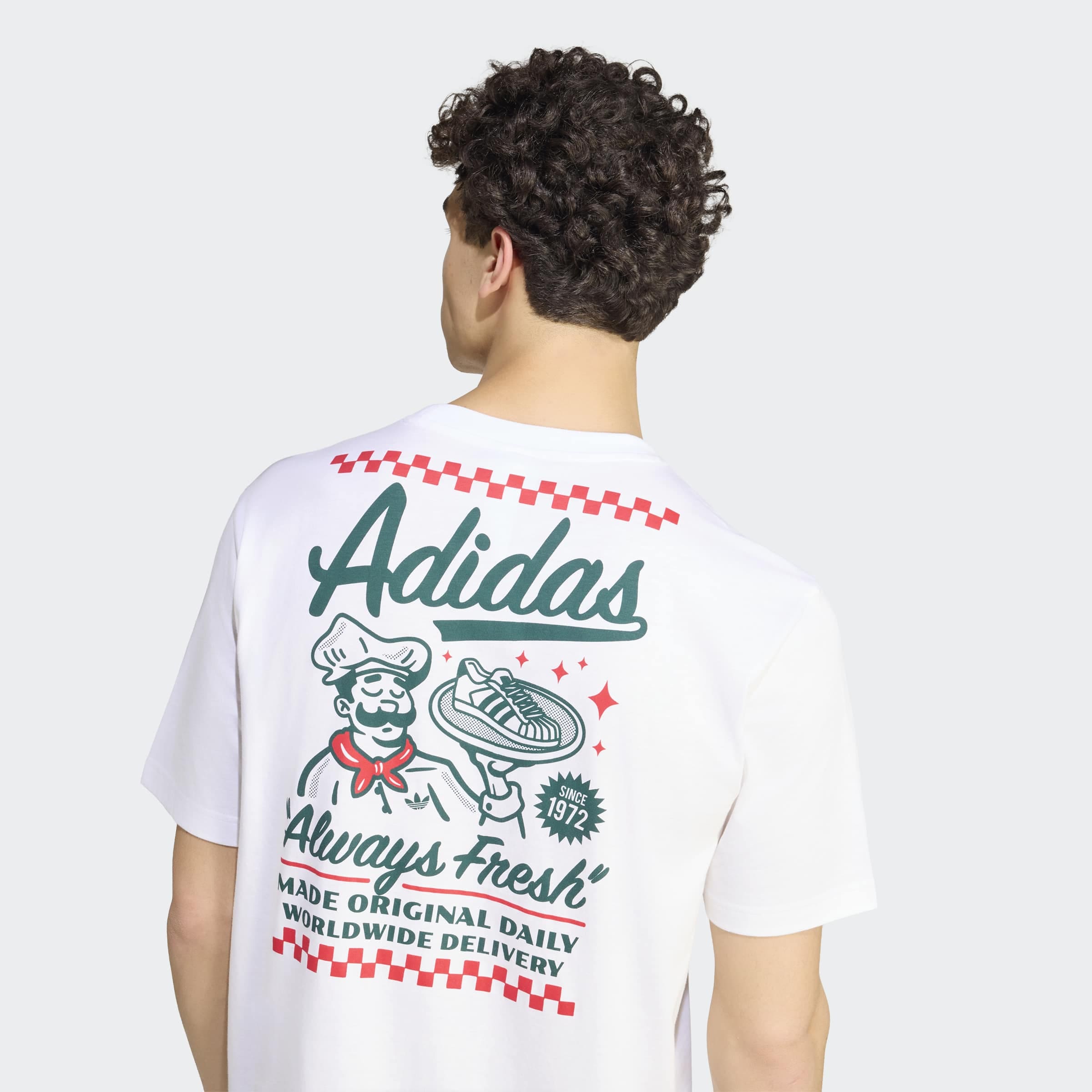 adidas Originals T-Shirt »LOOSE GRAPHIC T« mit Print, ohne Verschluss, aus Baumwolle