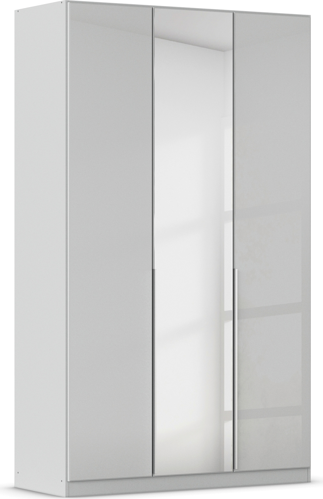 OTTO home Drehtürenschrank "Kleiderschrank Schrank Garderobe AGORDO mit Glasfront und Spiegel" in zwei Griff-Farben, Breiten 91-405 cm, durchdachte Innenausstattung, in 8 Breiten und 2 Höhen MADE IN GERMANY