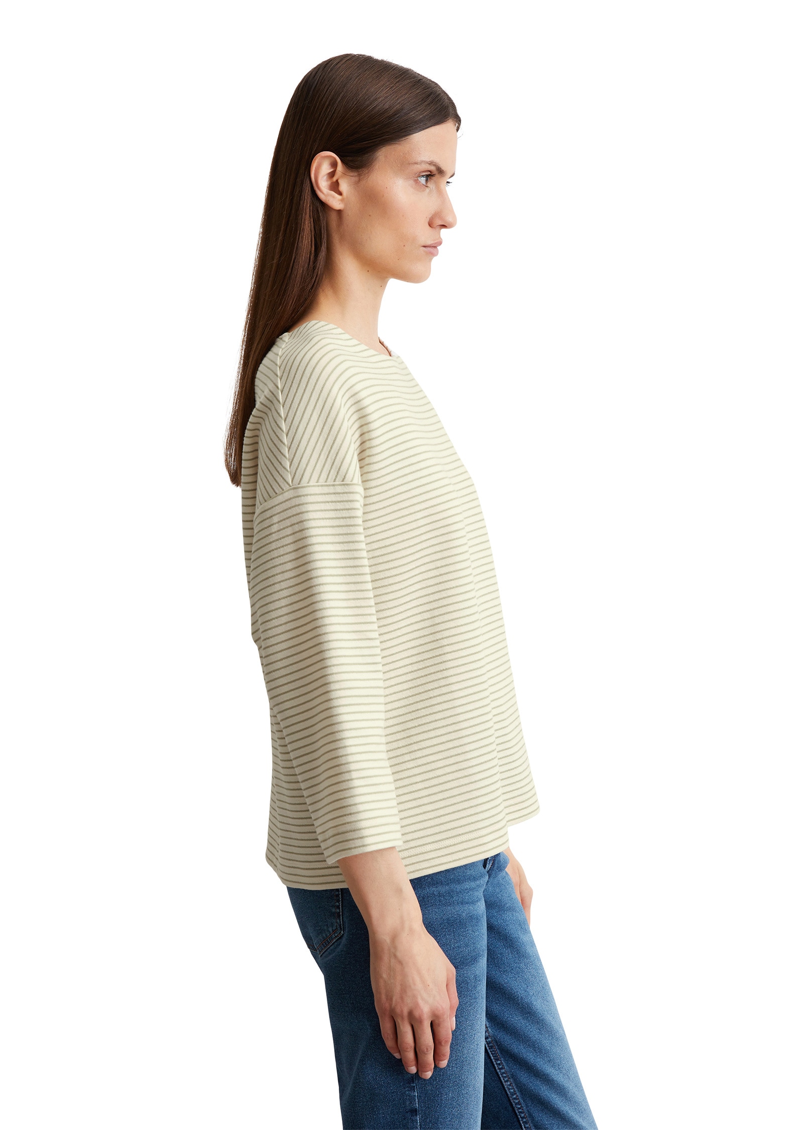 Marc O'Polo Langarmshirt »aus mittelschwerem Jersey«
