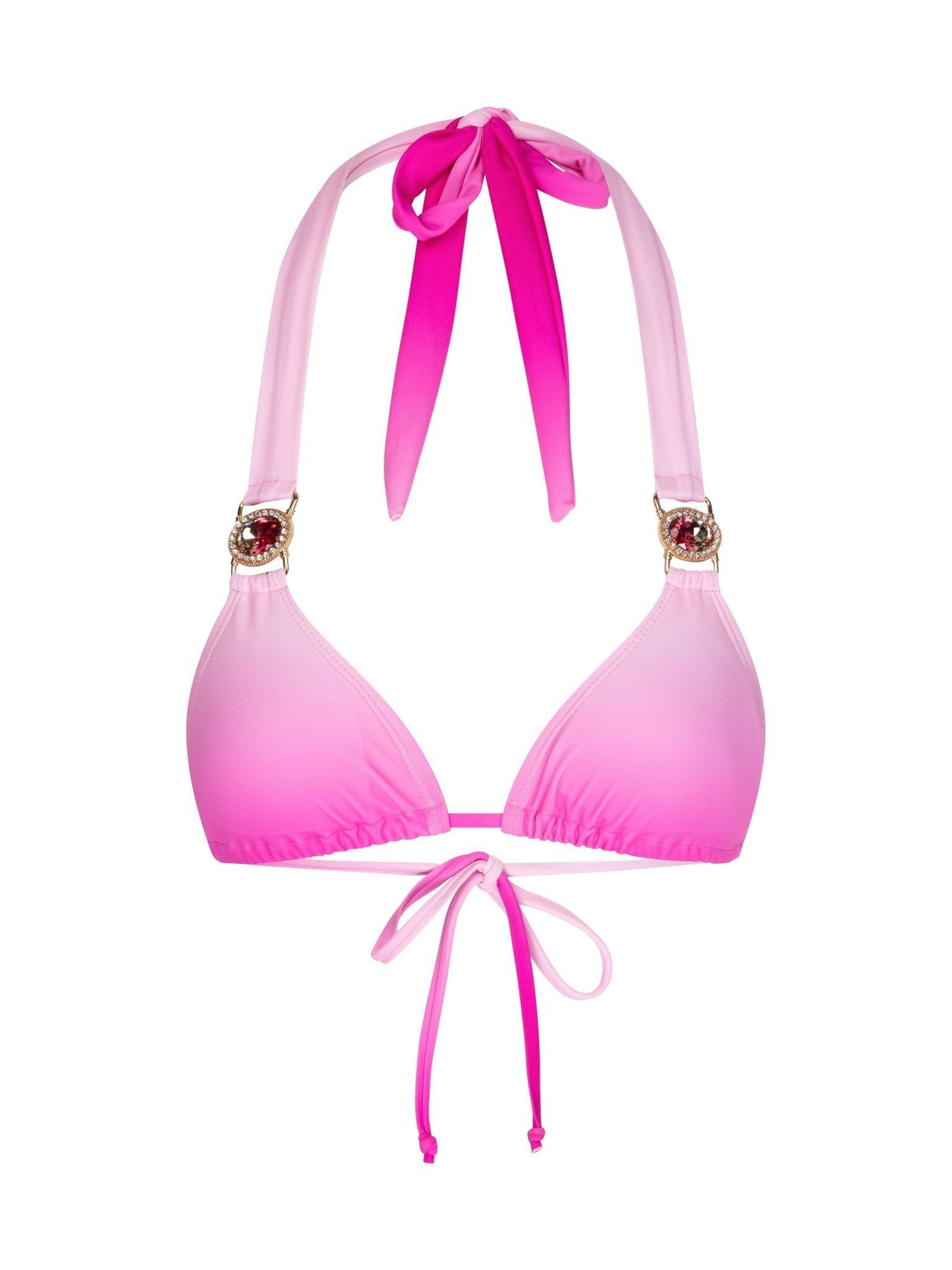 Moda Minx Triangel-Bikini-Top »Club Tropicana« mit stilvollem Steinbesatz