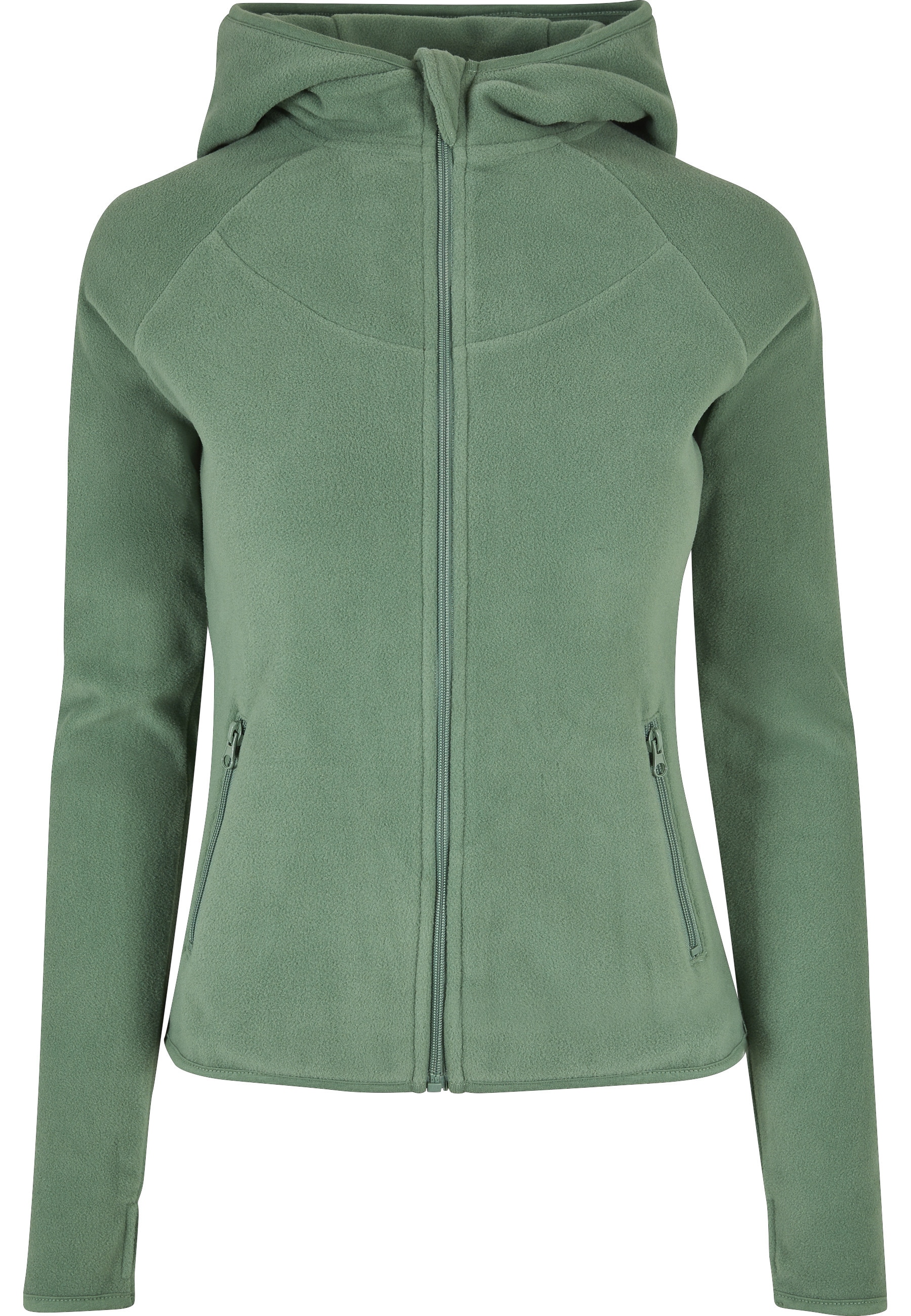URBAN CLASSICS Sweatjacke "Urban Classics Damen Ladies Polar Fleece Zip Hoody" 1
