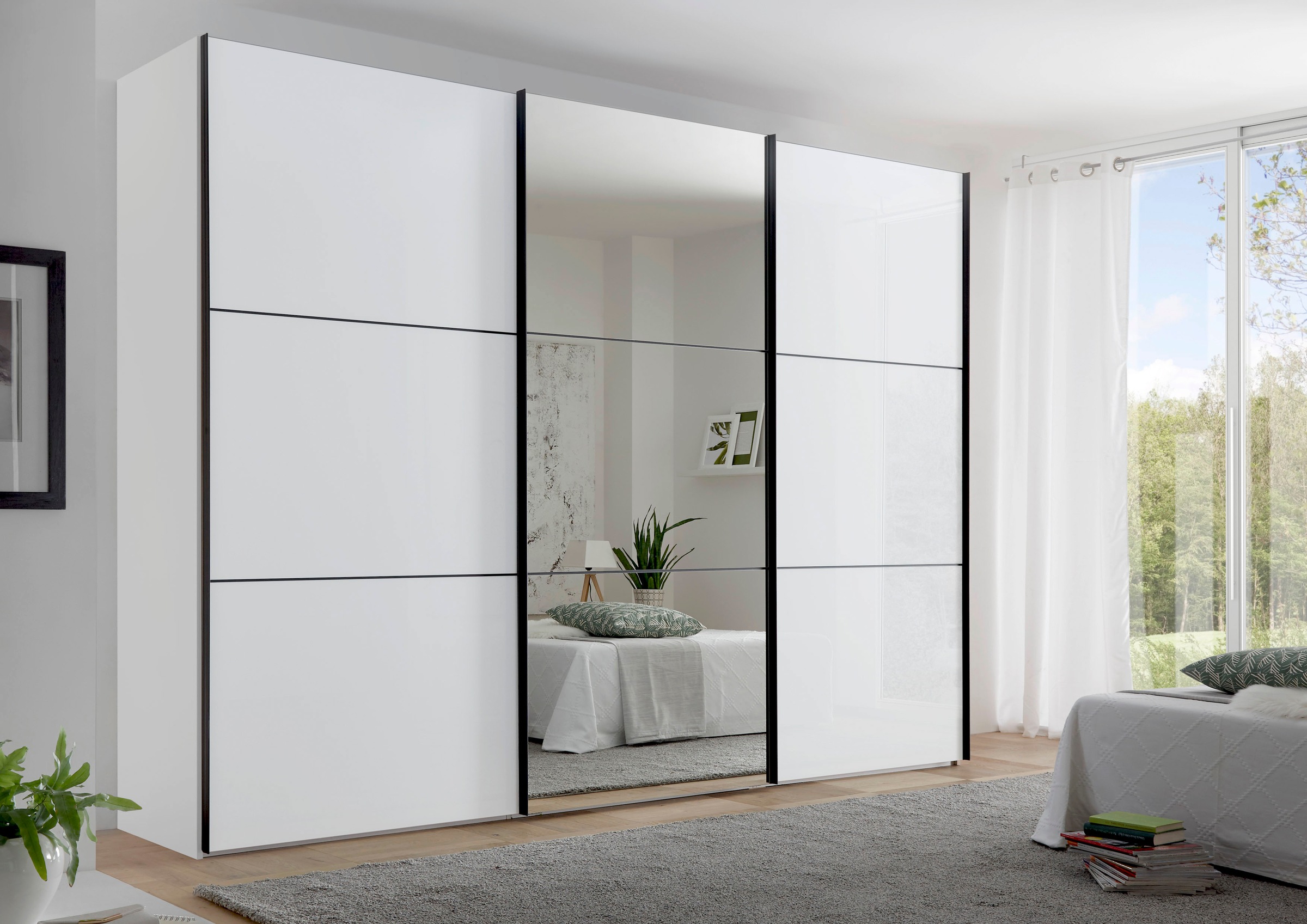 STAUD Schwebetürenschrank "Includo Glas, Made in Germany" günstig online kaufen