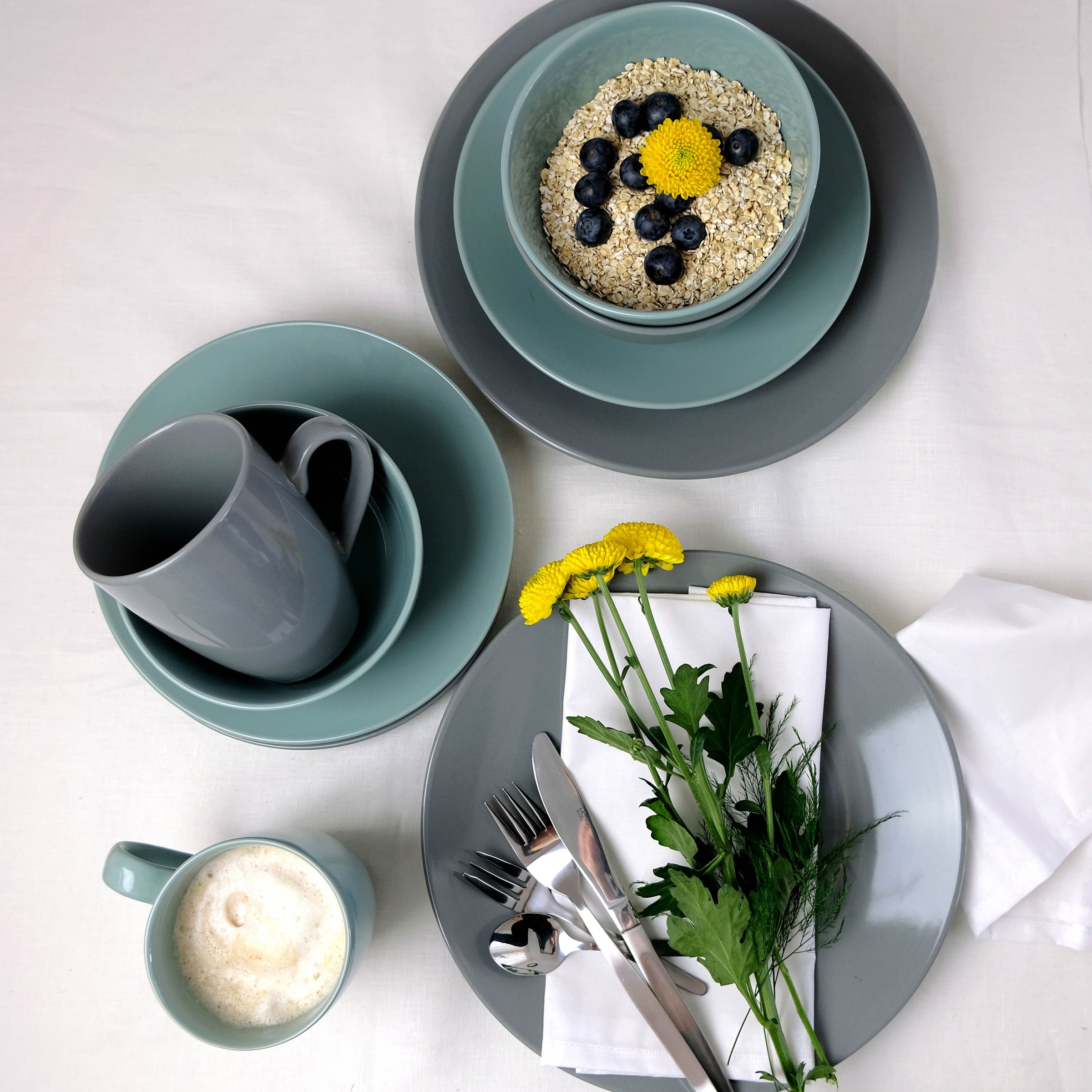 MÄSER Kombiservice "PASTELL SELECTION, Geschirr Set, Steinzeug" günstig online kaufen