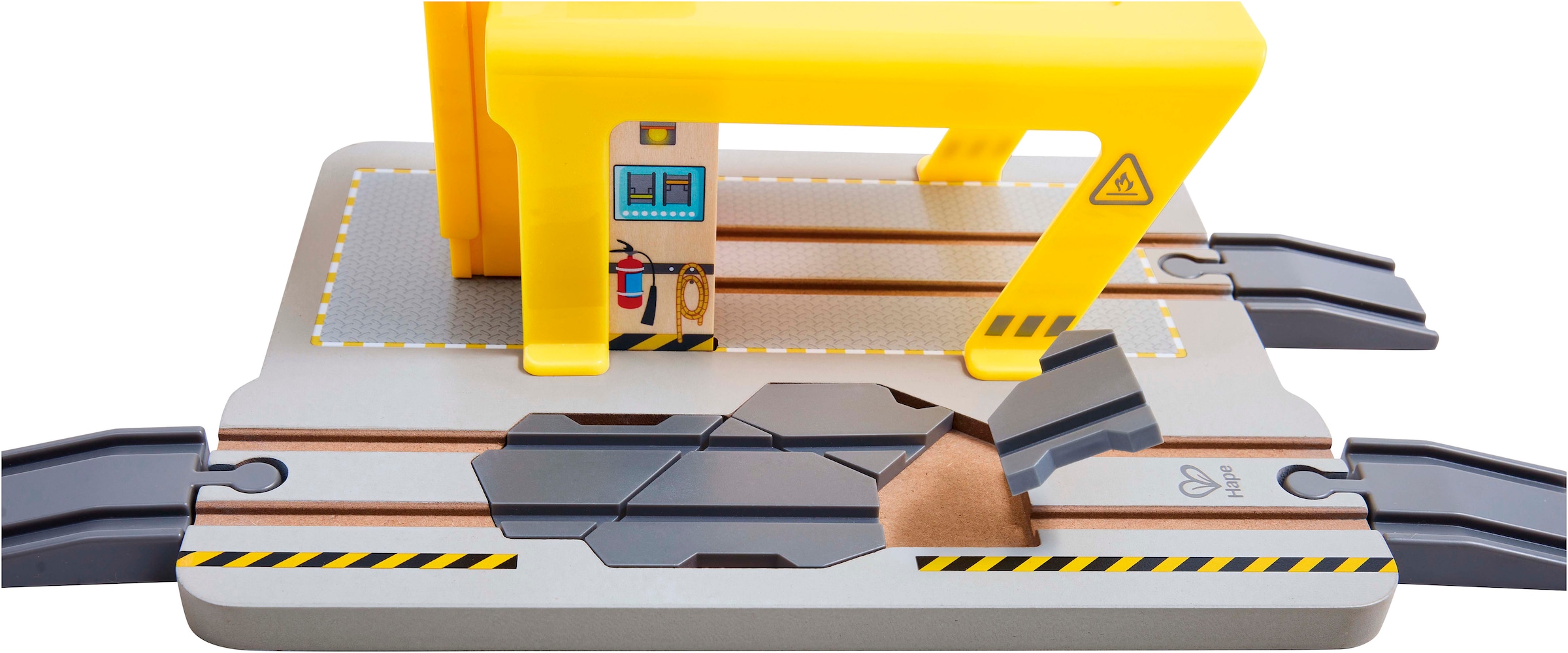 Hape Spielzeug-Kran »Eisenbahn-Kran«