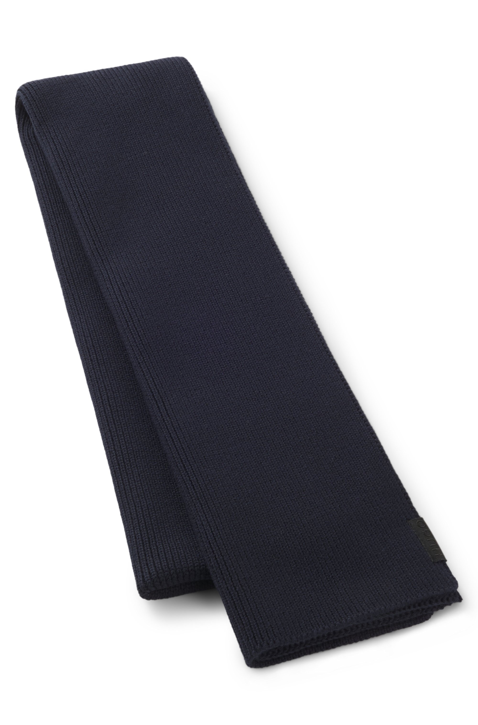 HUGO Strickschal »Zential« aus reiner Baumwolle, unisex