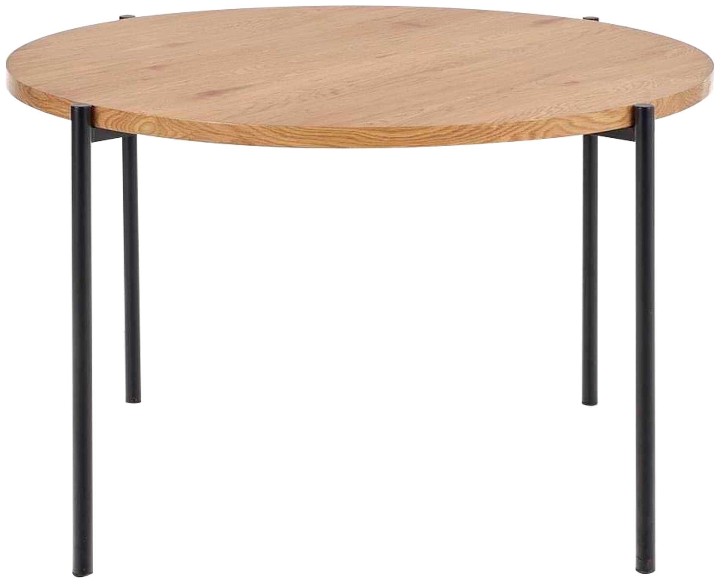 andas Couchtisch »Vantaa«, Tischplatte aus massiver Eiche, generelle Maße (B/T/H): 60/60/45 cm