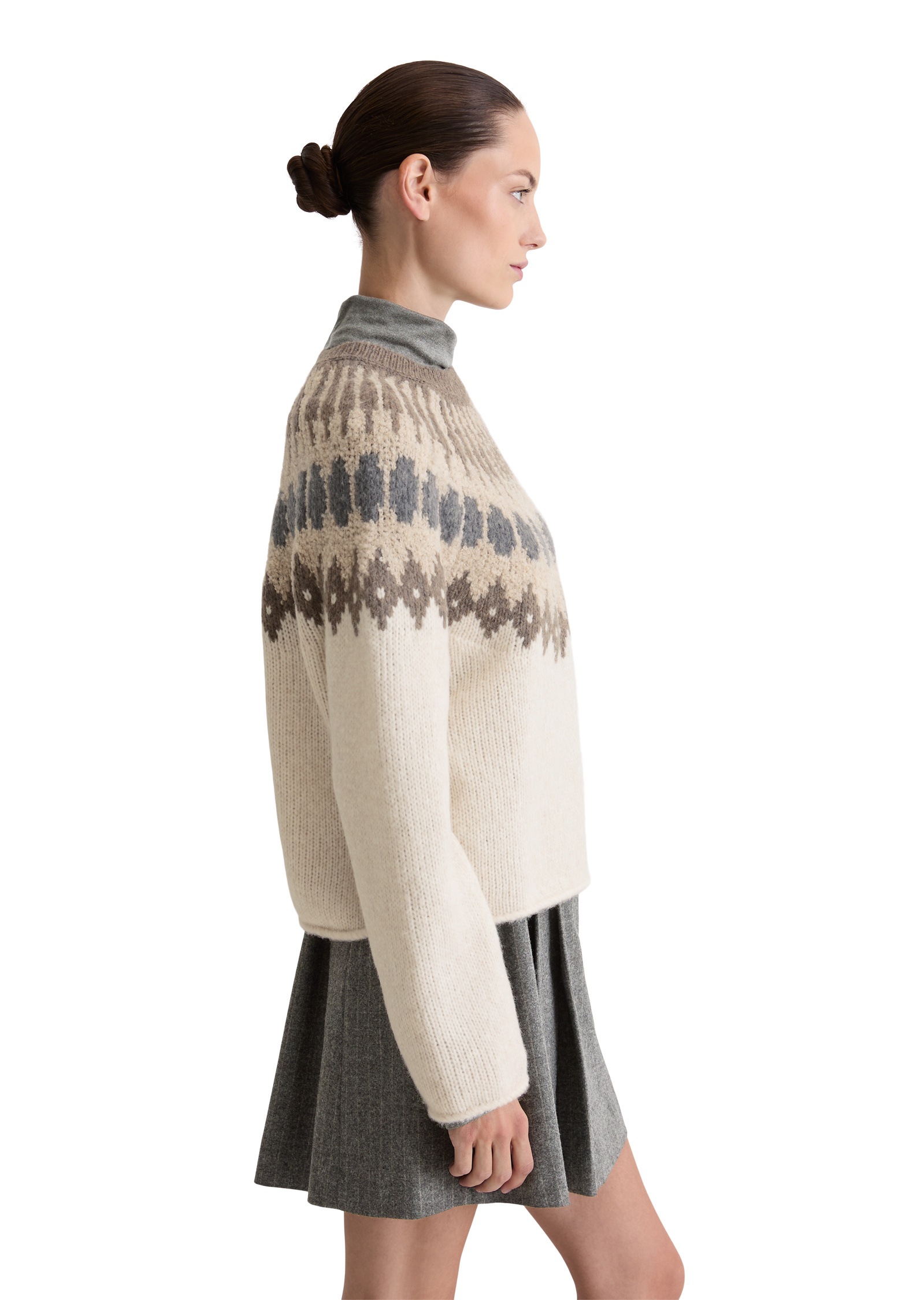Marc OPolo Strickpullover "aus Schurwolle-Alpakawolle-Mix" günstig online kaufen