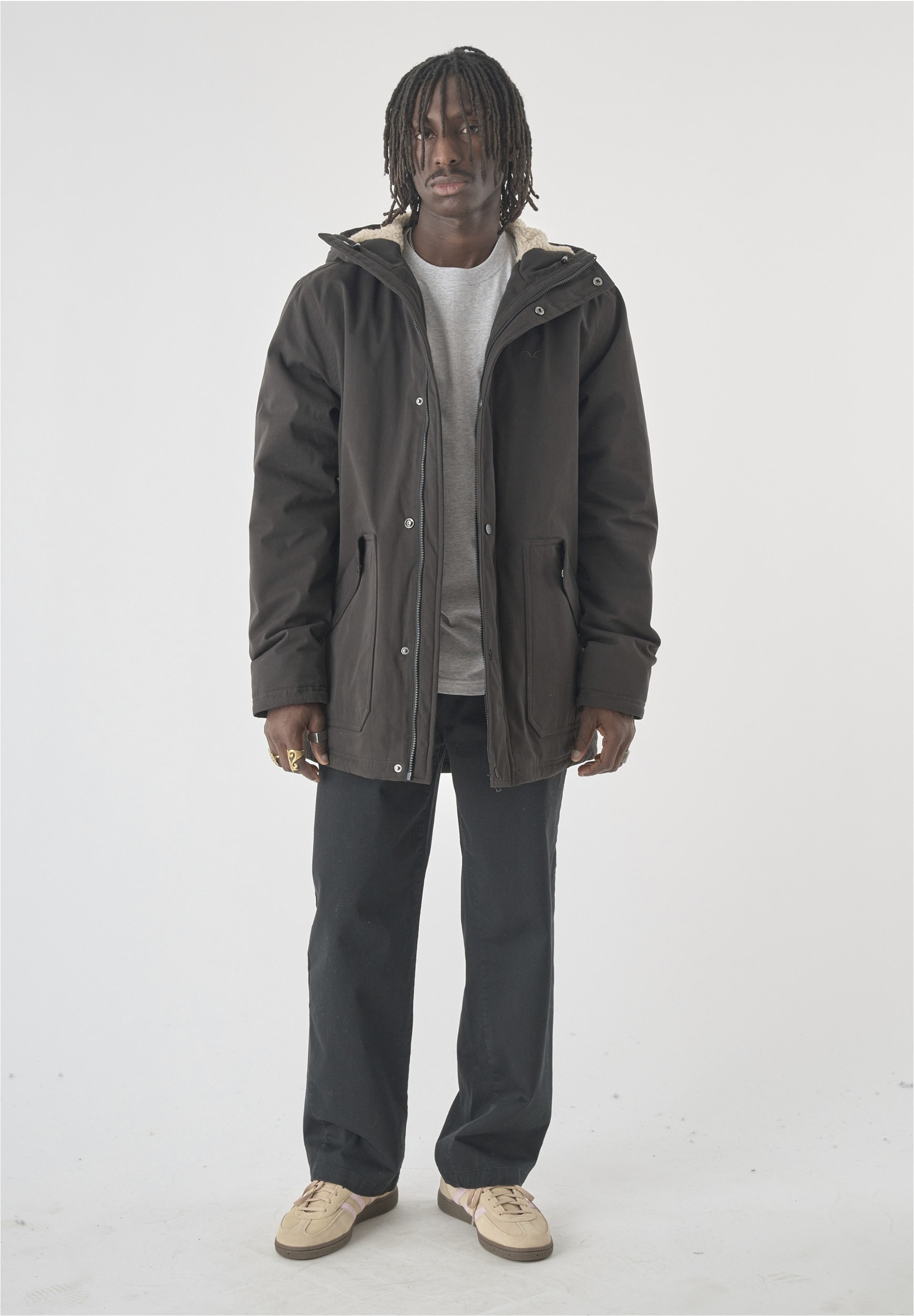 Cleptomanicx Parka »Winter Jacket Larum Original«, mit lockerem Schnitt