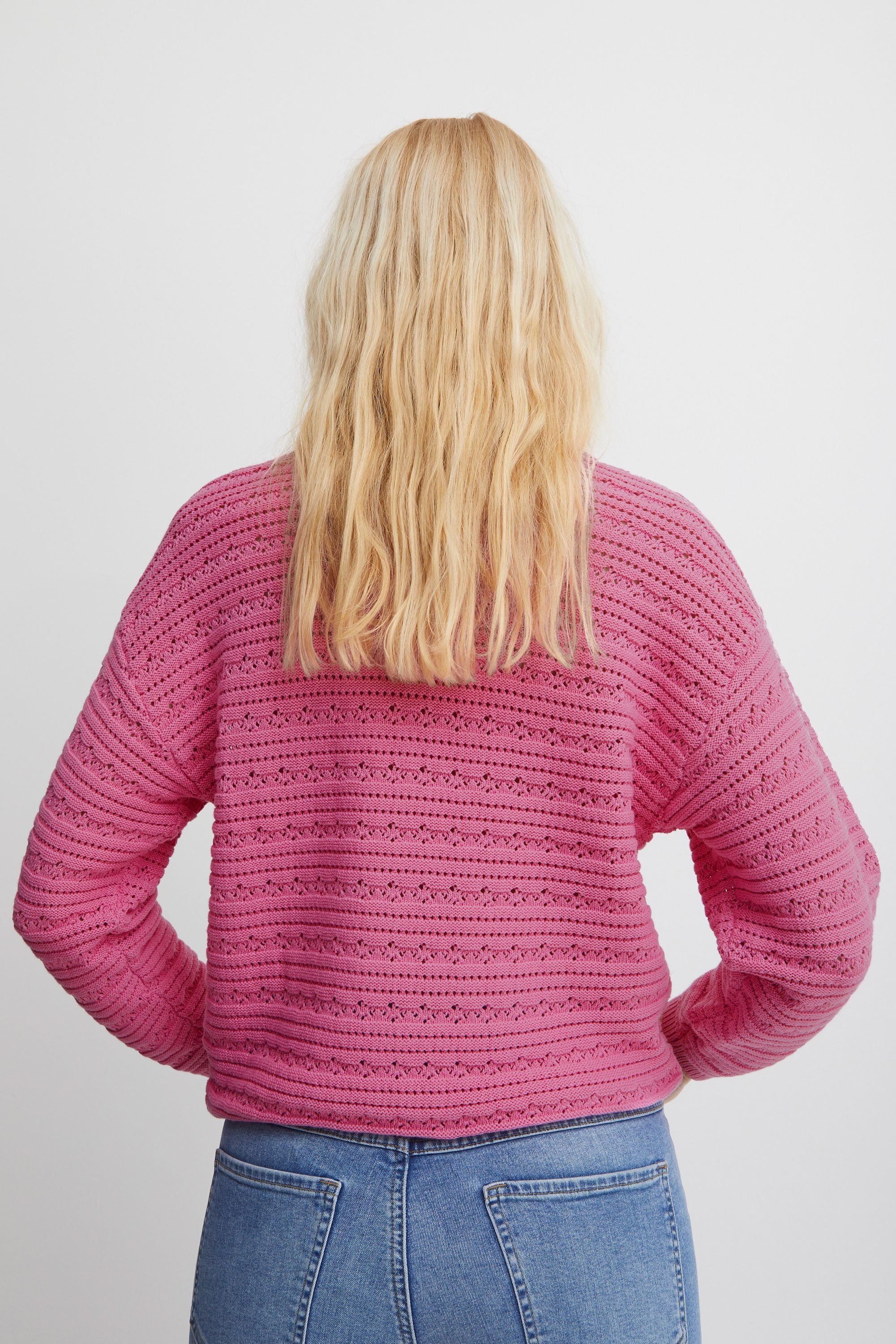 Ichi Strickfleece-Pullover »Strickpullover IHMarion«