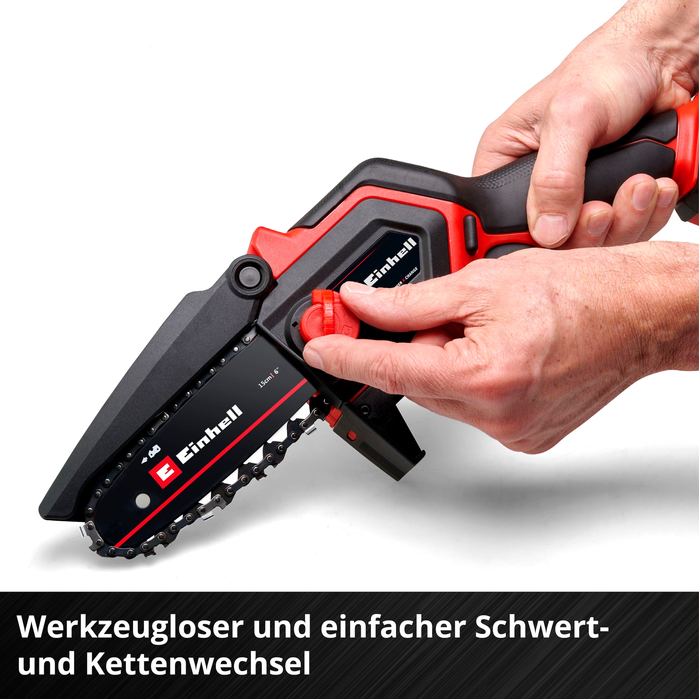 Einhell Akku-Kettensäge »Power X-Change GE-PS 18/15 Li BL-Solo«, mit bürstenlosem Motor