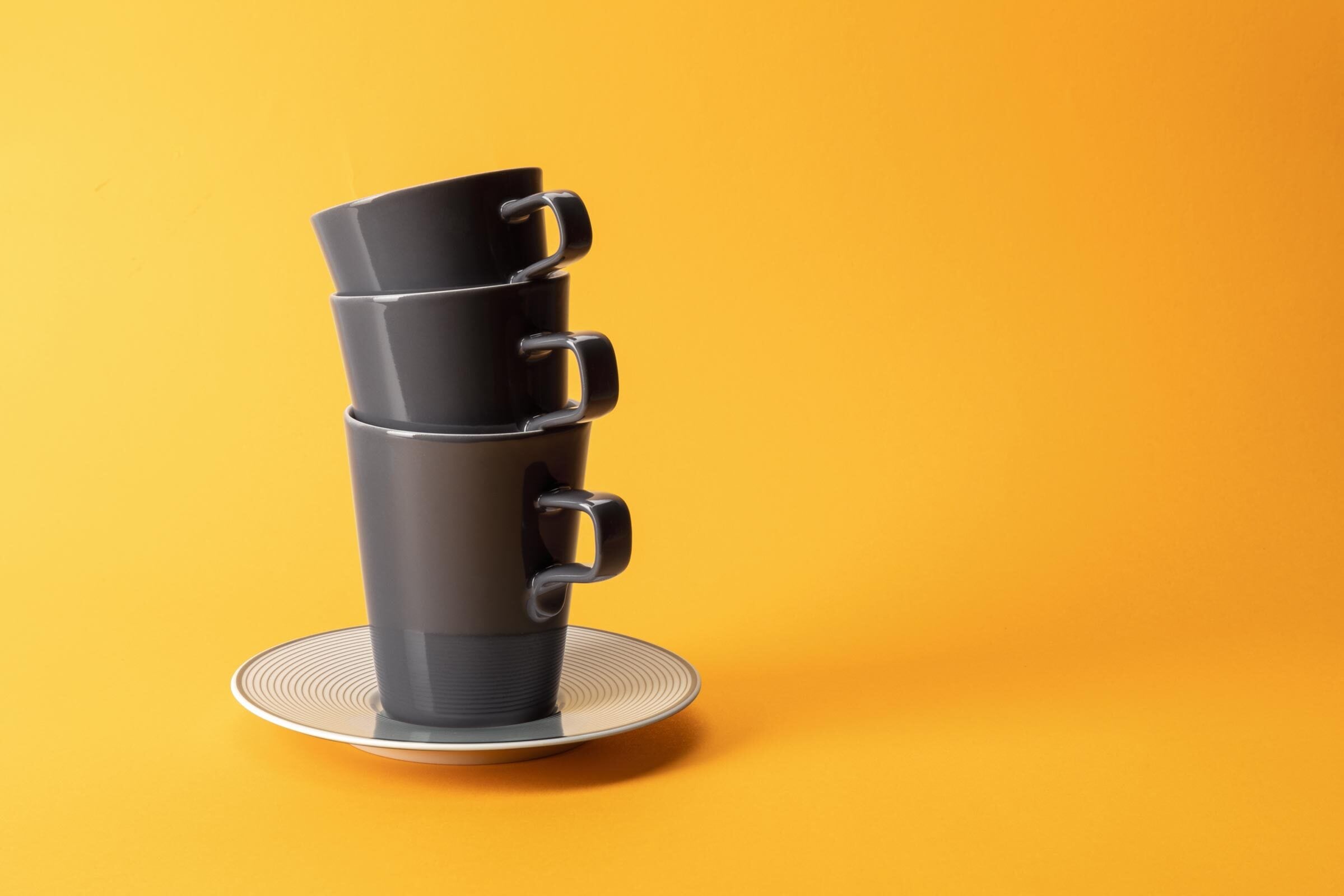 Seltmann Weiden Untertasse »Kombi-Untertassen No Limits Moments ø 17,7 cm 6er Set weiß-grau«