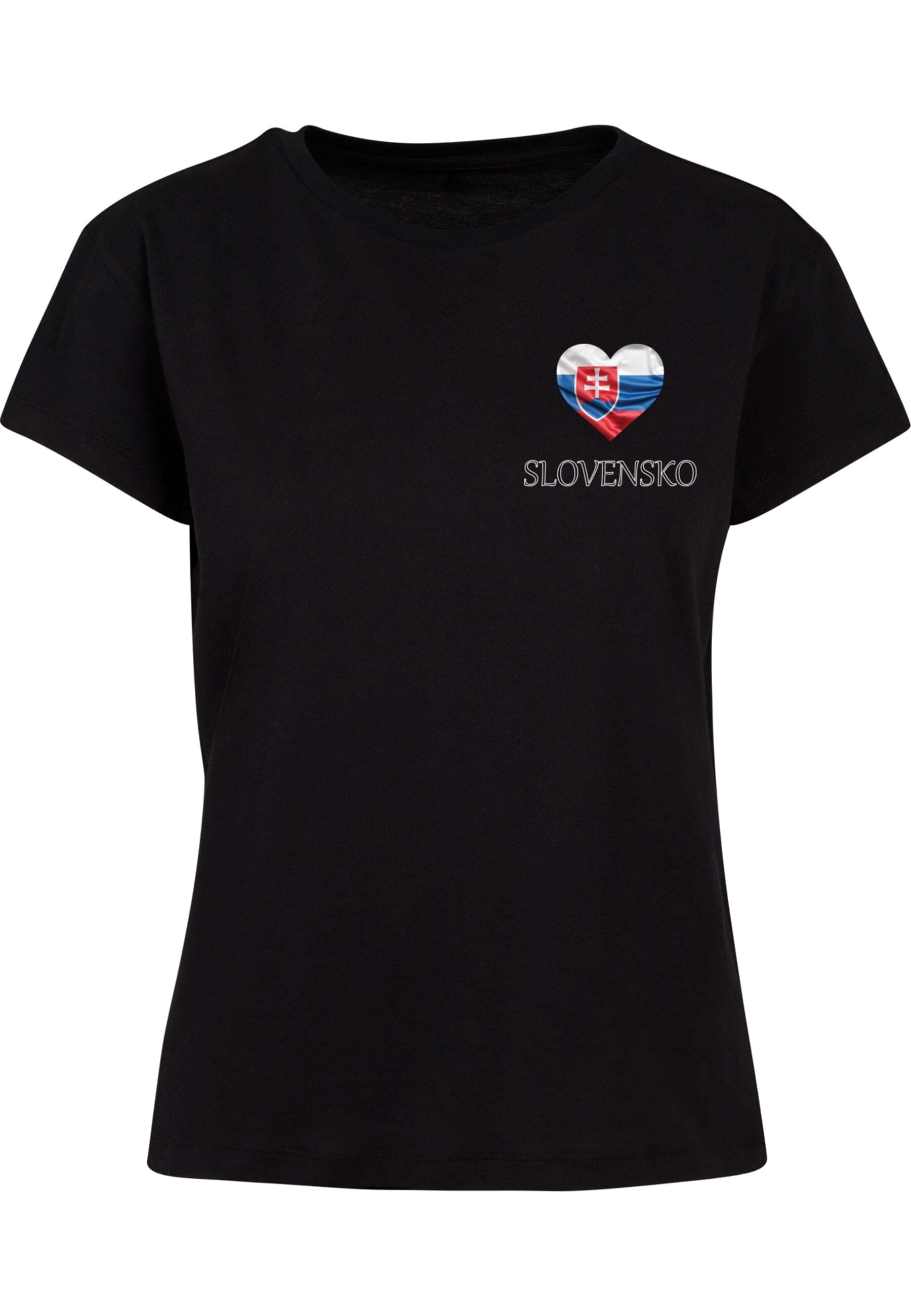 Merchcode T-Shirt "Merchcode Ladies Merchcode Football - Slovakia T-shirt" günstig online kaufen