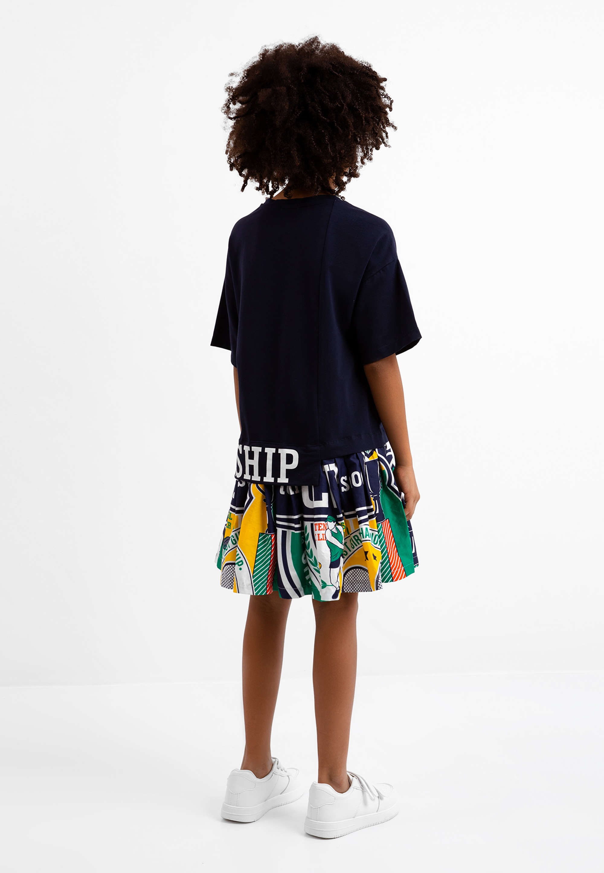 Gulliver Jerseykleid, mit coolen Print-Elementen