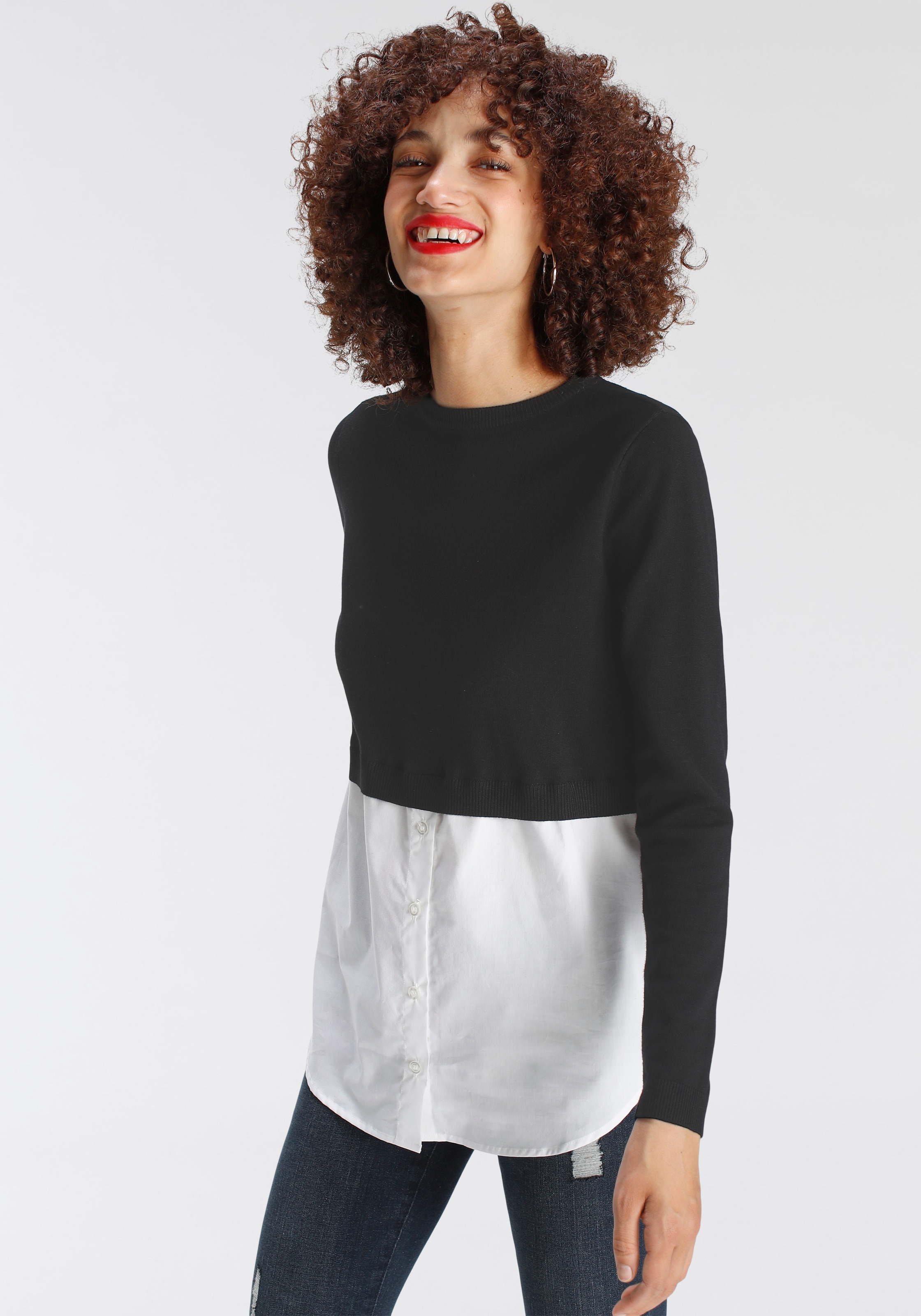 AJC 2-in-1-Pullover, in Lagenlook