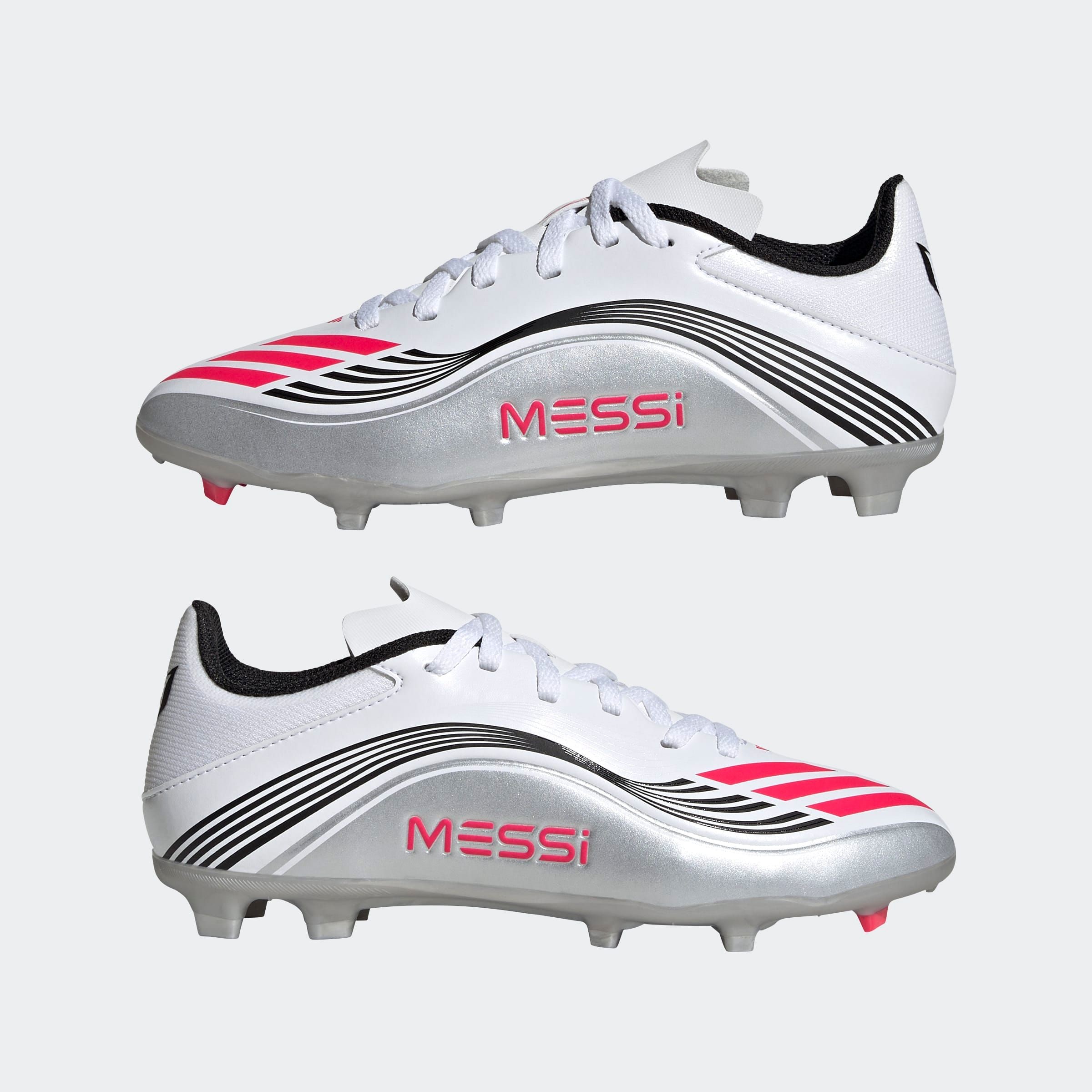adidas Performance Fußballschuh »F50 MESSI LEAGUE KIDS FG/MG«, geeignet für Rasen- und Kunstrasenplätze