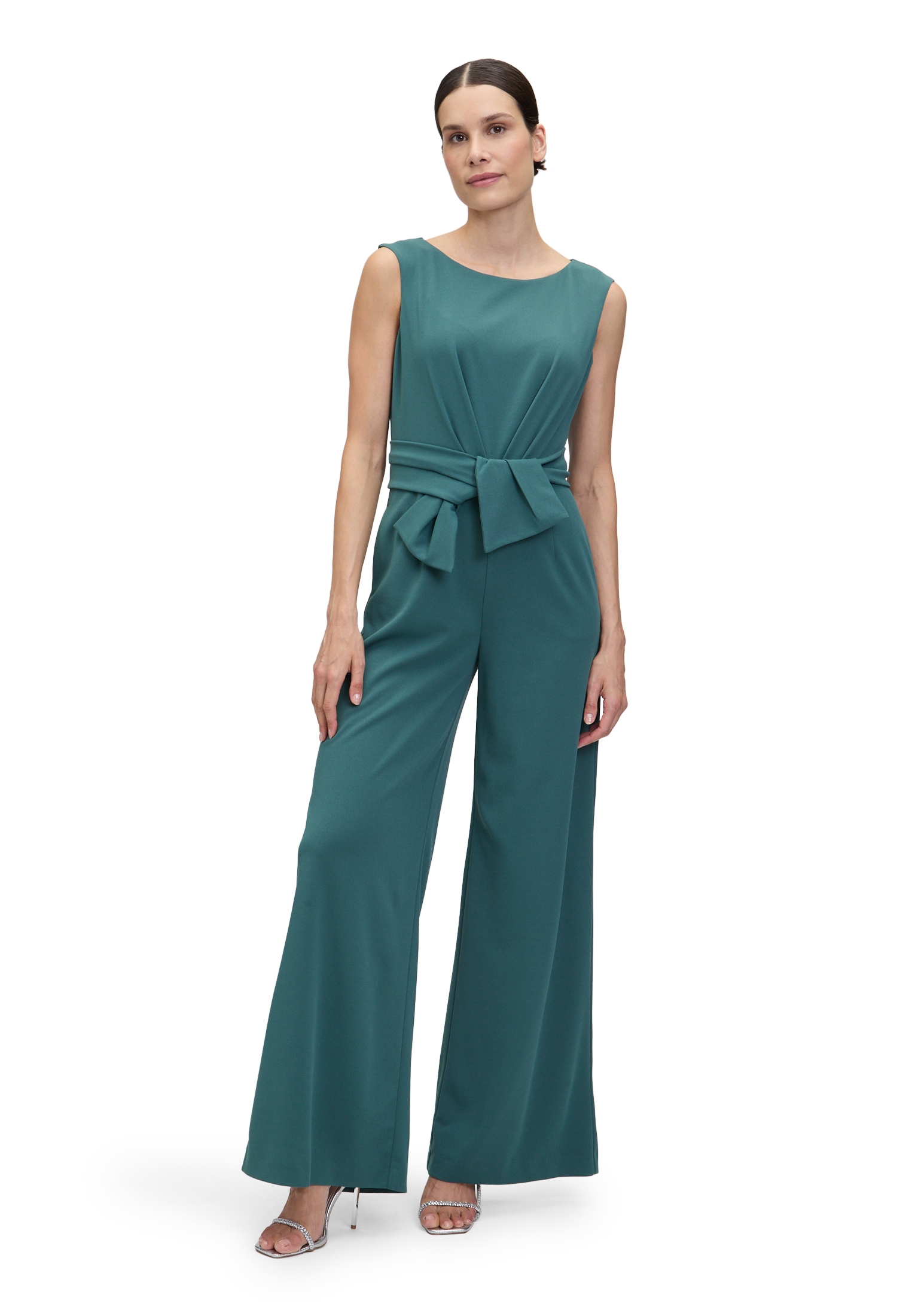 Vera Mont Overall "Damen mit weitem Bein" 1 tlg. Bunddetail günstig online kaufen