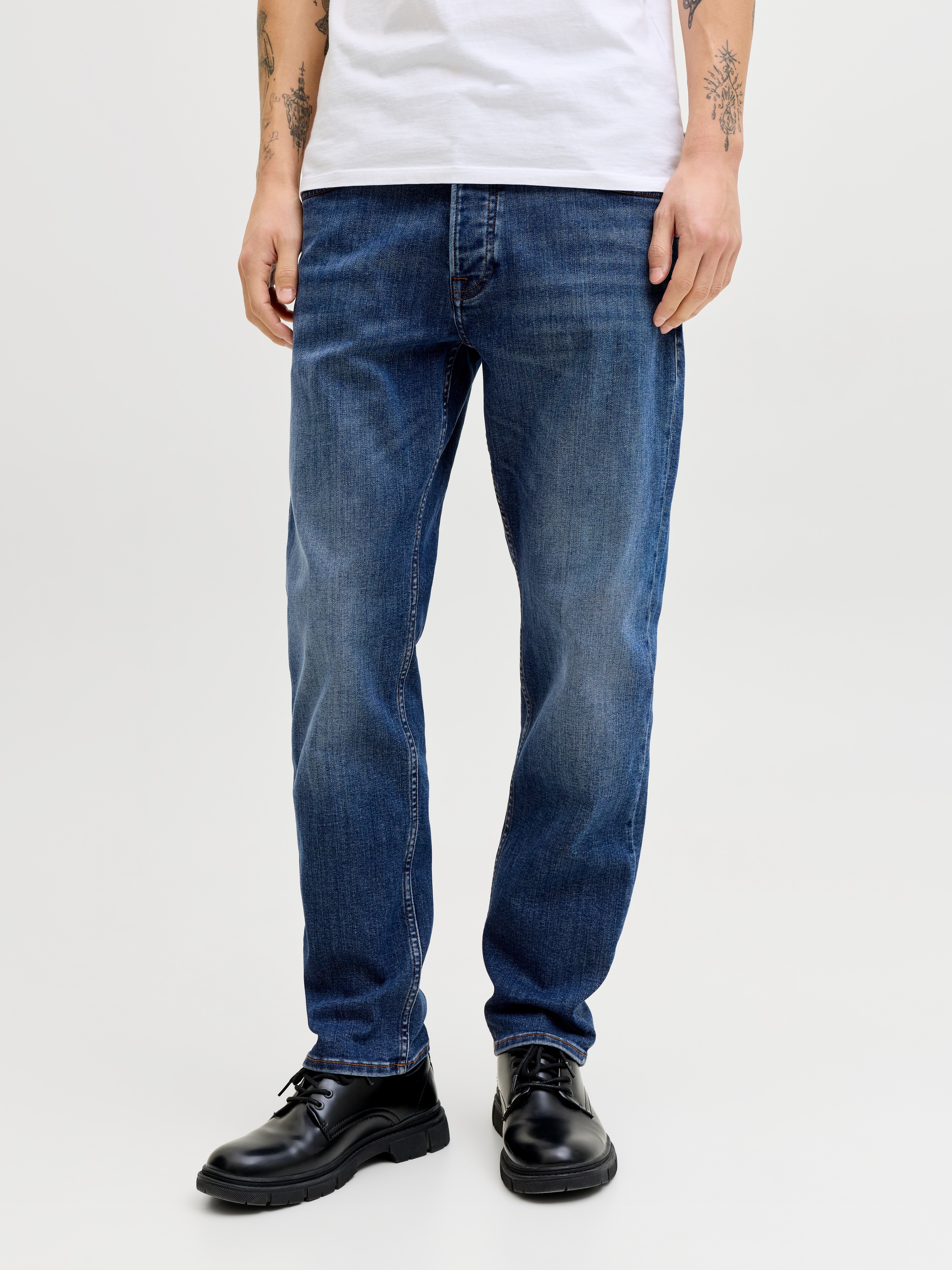 Jack & Jones Tapered-fit-Jeans "JJIMIKE JJORIGINAL ST 171 NOOS" Baumwollmis günstig online kaufen