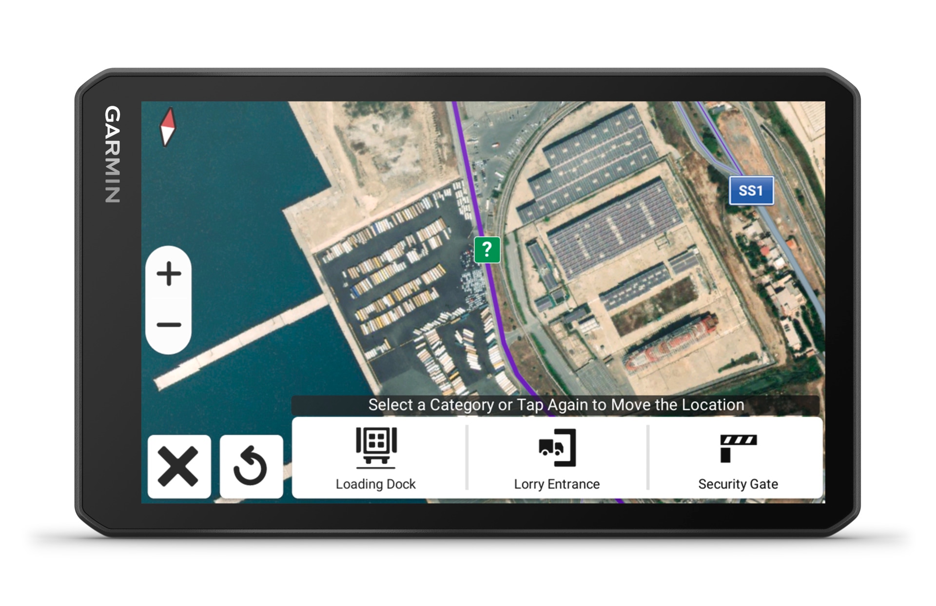 GARMIN LKW-Navigationsgerät "dezl LGV720", B:13cm H:8,3cm T:20cm, schwarz, Navigationsgeräte