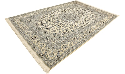 Orientteppich »Perser - Nain - Premium - 307 x 205 cm - beige«, rechteckig