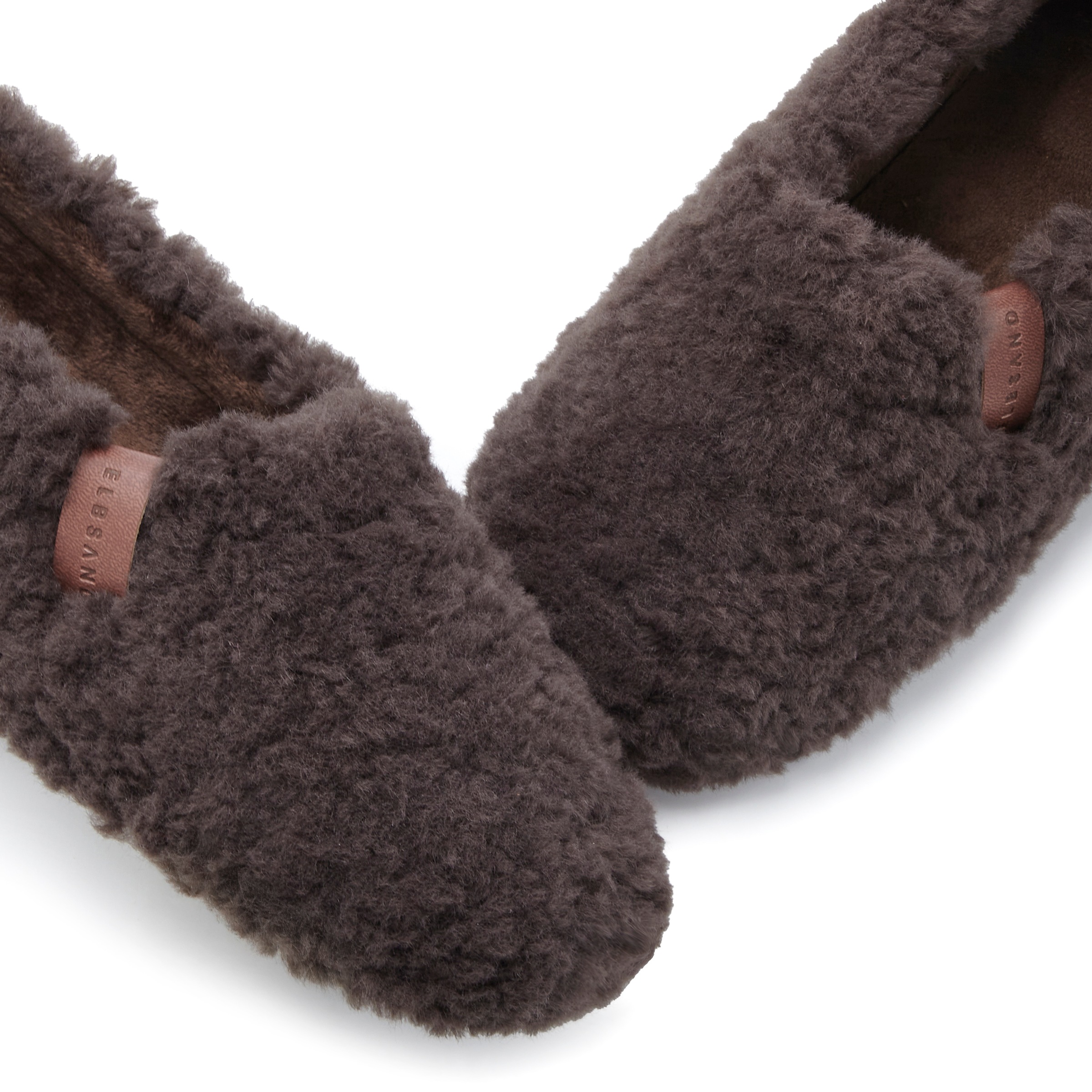 ELBSAND Slipper Brown 41 3