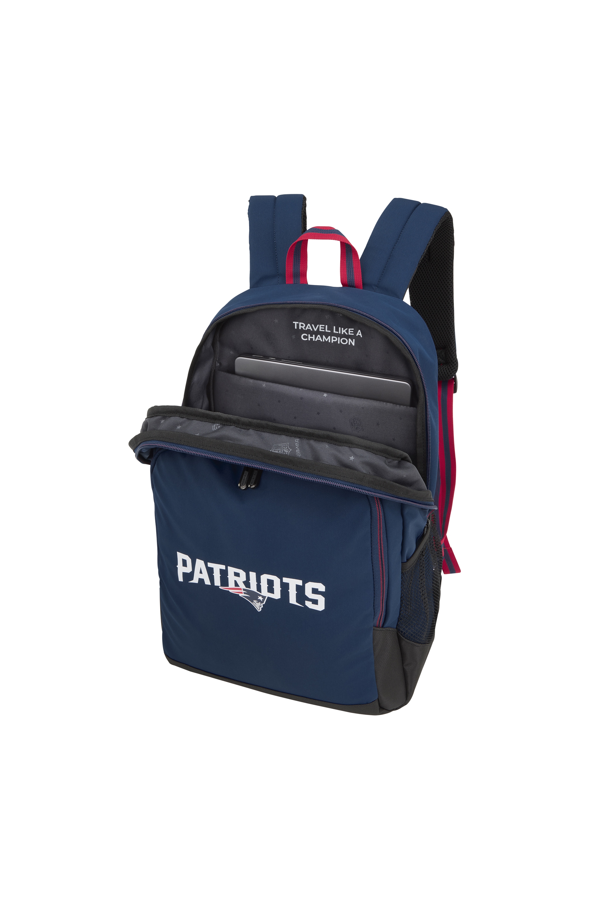 travelite Schulrucksack »travelite x NFL College Rucksack mit Laptopfach« Unisex, Laptop-Rucksack, 15"-Laptopfach, mit Aufsteckfunktion