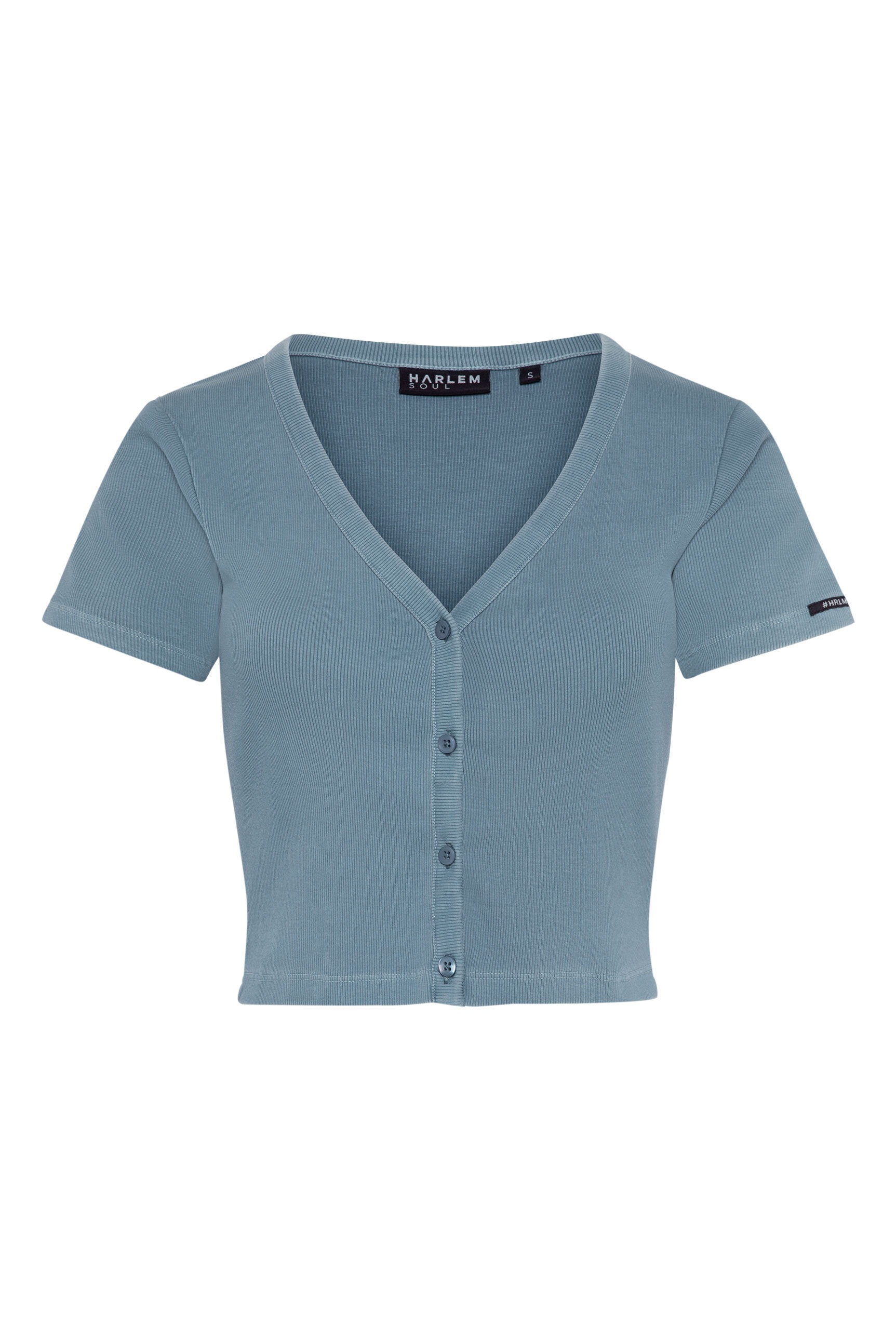 Harlem Soul V-Shirt, aus Baumwolle