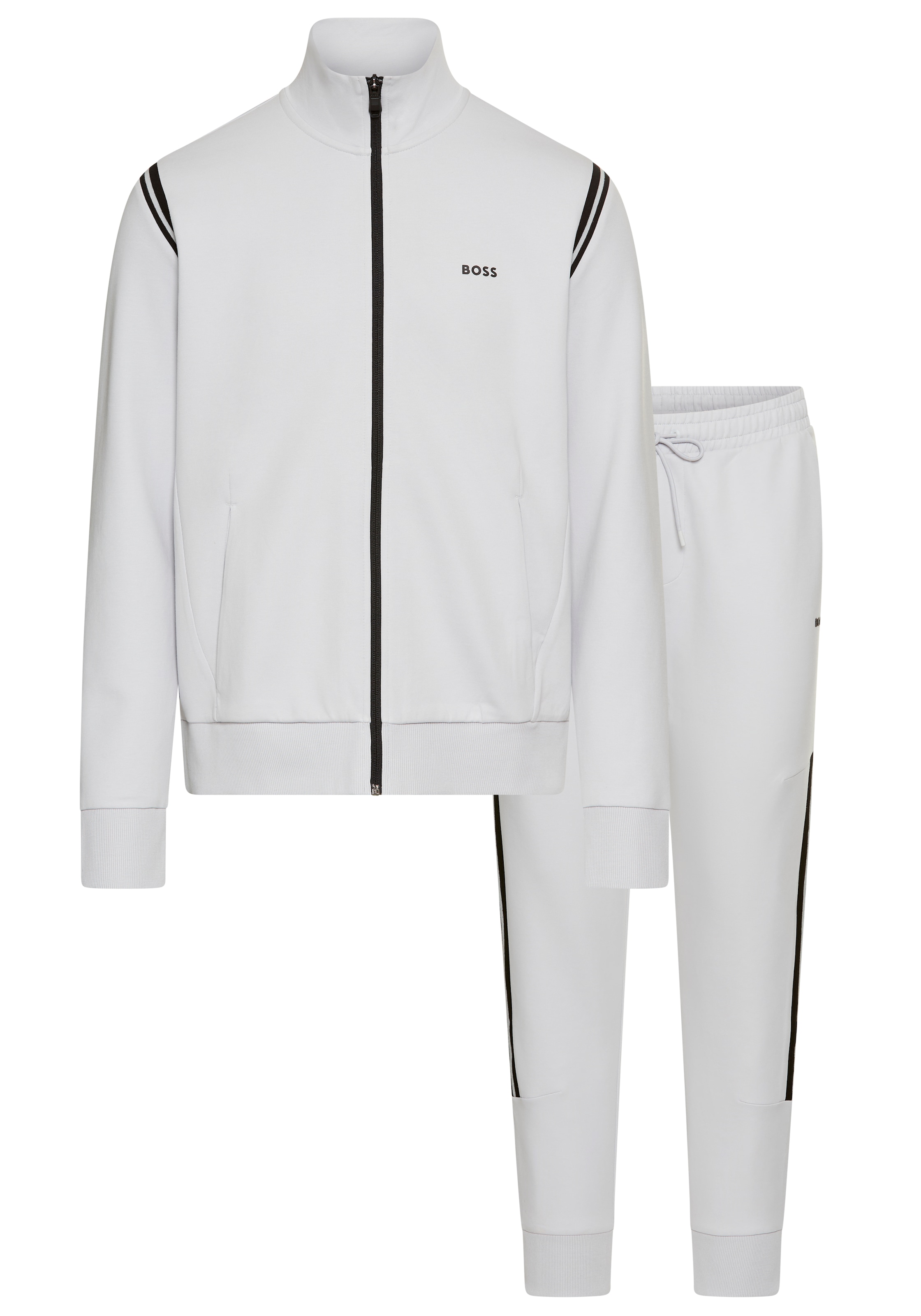 BOSS GREEN Sportanzug "Tracksuit Set", mit Streifen-Einsätzen günstig online kaufen