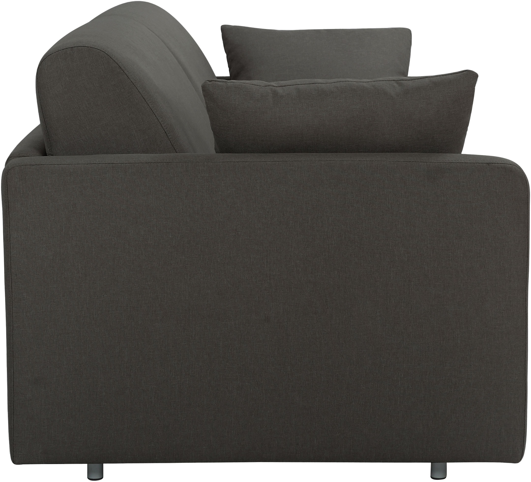 ATLANTIC home collection Schlafsofa »Robin«, mit Matratze und Zierkissen, Dauerschläfer