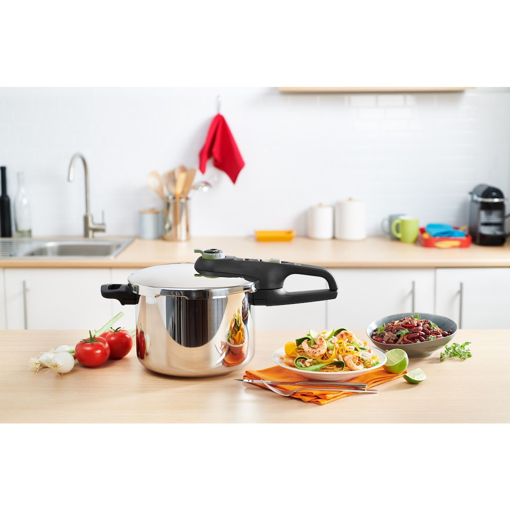 Tefal Schnellkochtopf »Secure Trendy«, Edelstahl, (1 tlg.)