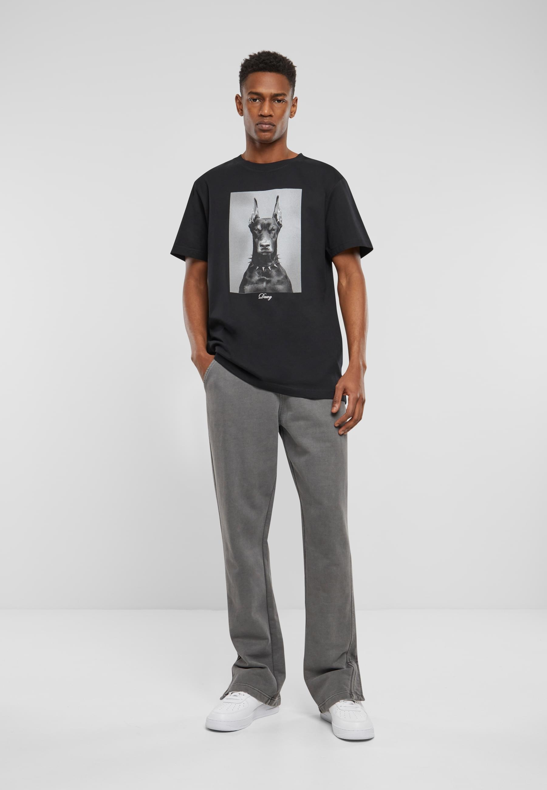 MisterTee T-Shirt »MisterTee Herren Dawg Tee«, (1 tlg.)