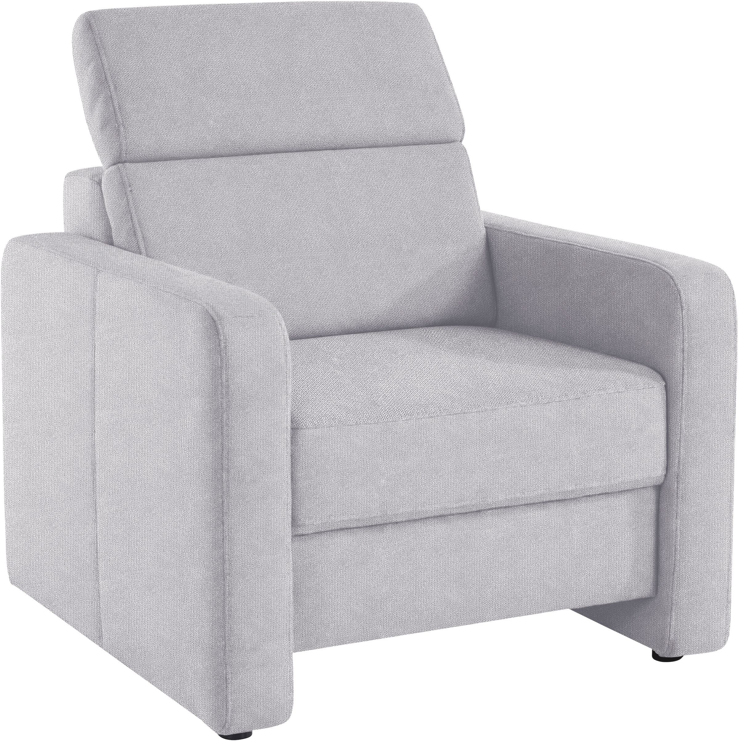 sit&more Sessel »Bologna«, mit Federkern, inklusive Kopfteilverstellung