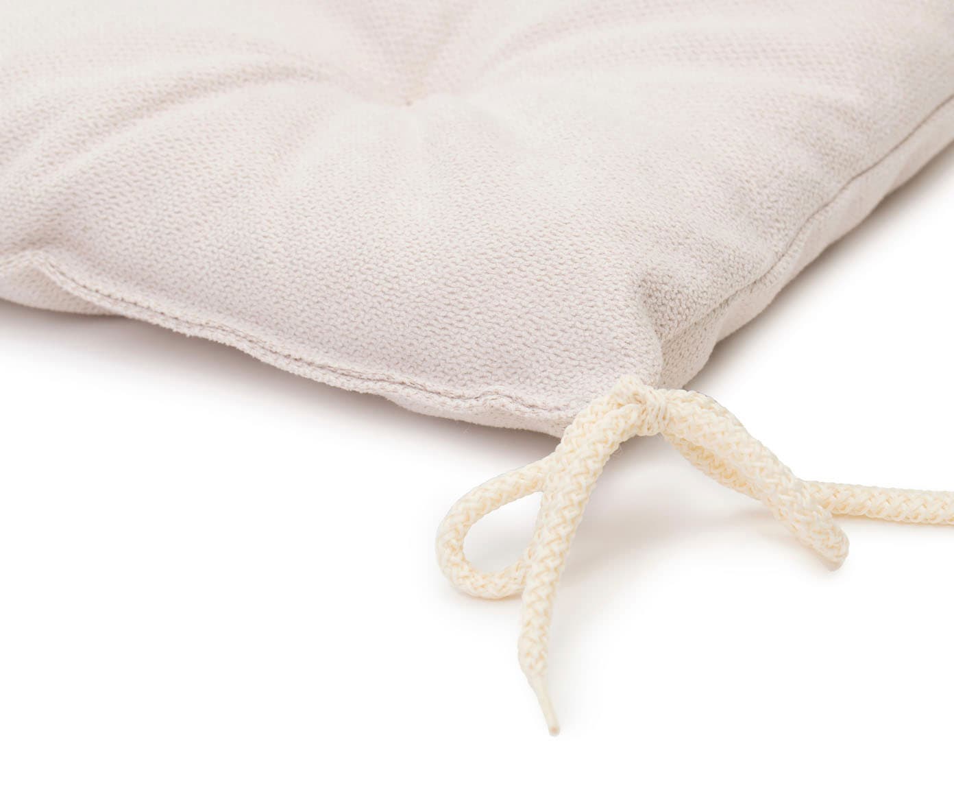 Gözze Sitzauflage »Darco Uni« 1 Stück, Maße: 40 x 40 x 4 cm, mit Füllung, mit Bindebändern