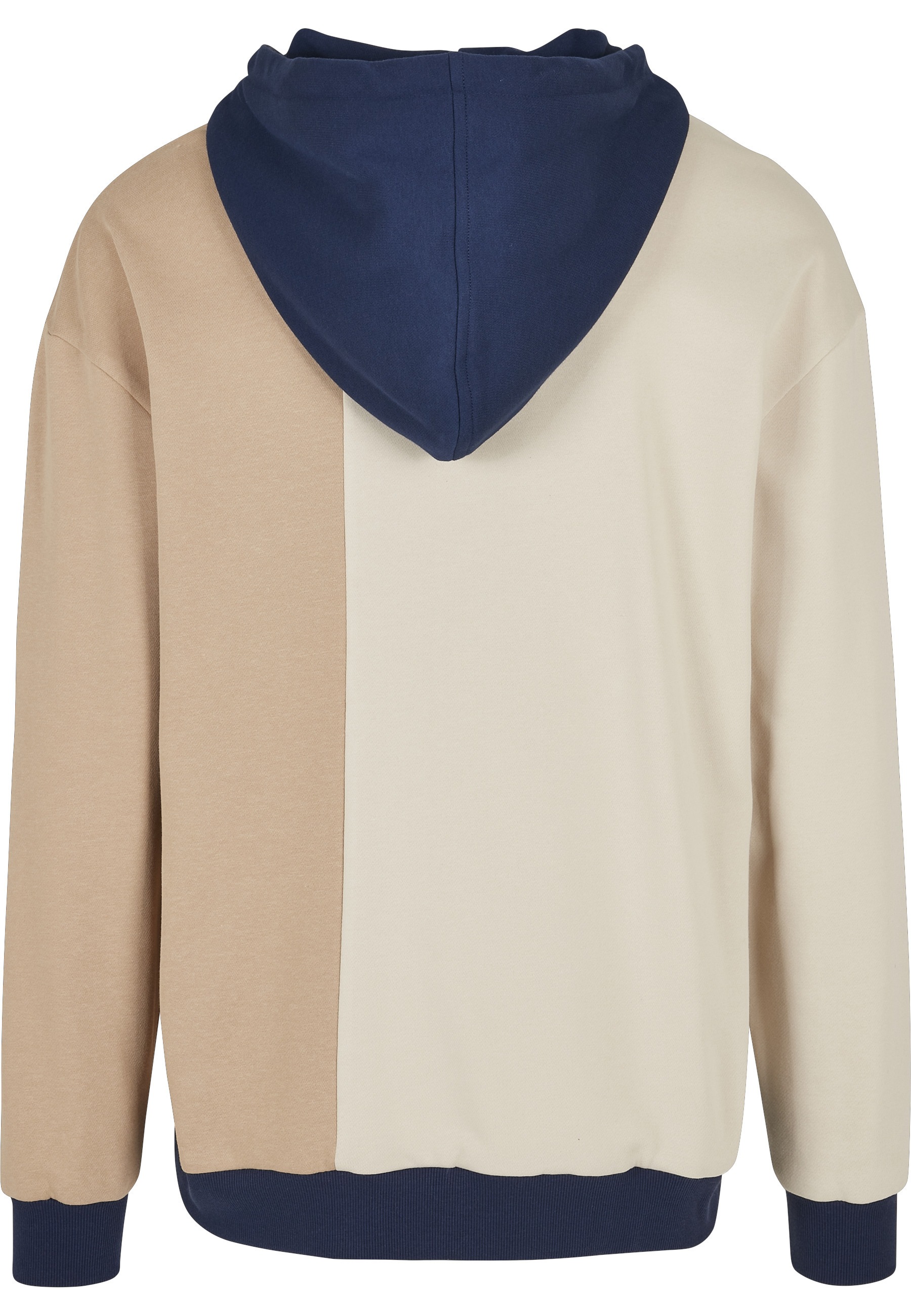 URBAN CLASSICS Rundhalspullover »Urban Classics Herren Oversized Color Block Hoody« 1 Stk.