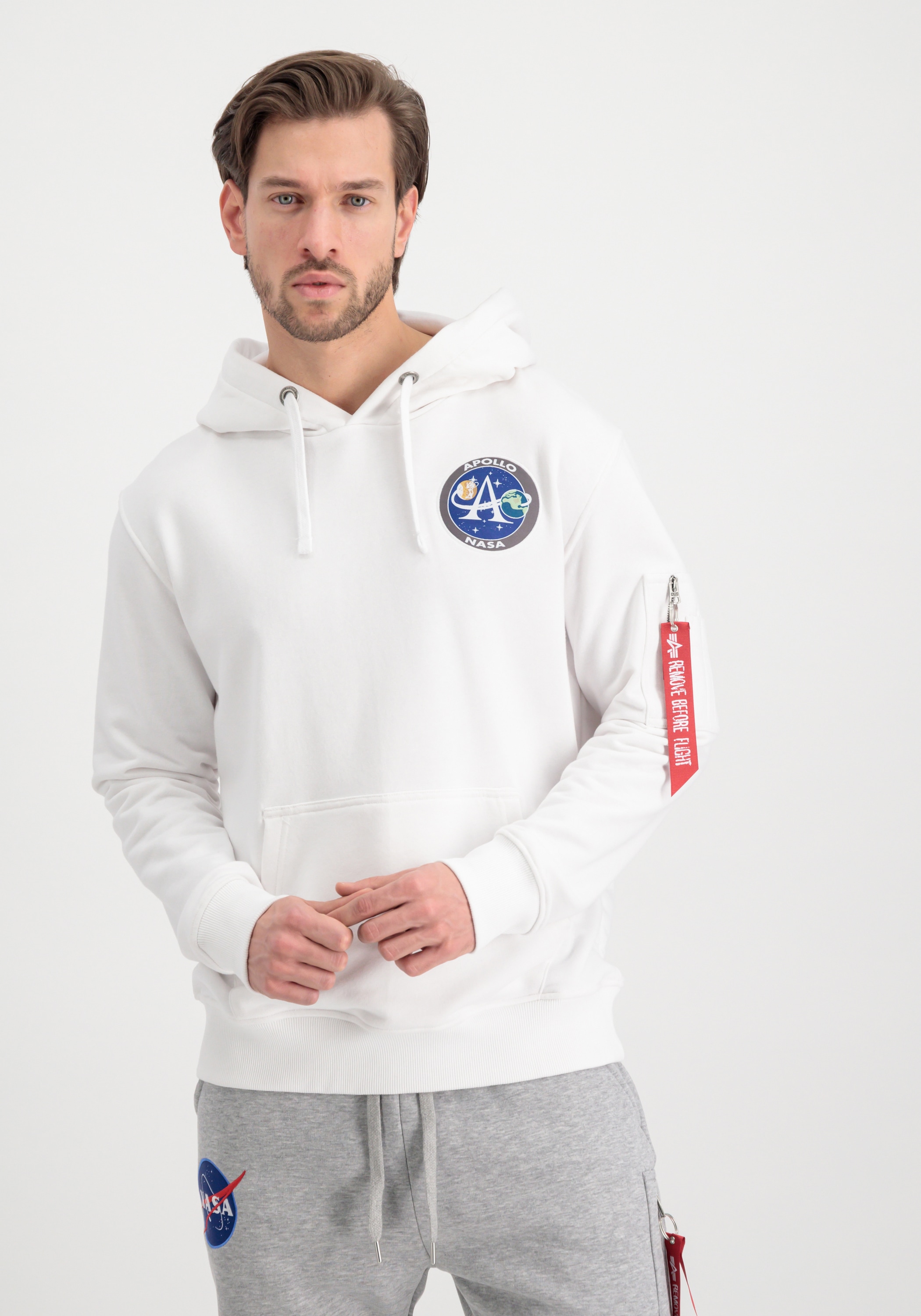 Alpha Industries Hoodie "Alpha Industries Men - Hoodies Apollo Mission Hoodie"