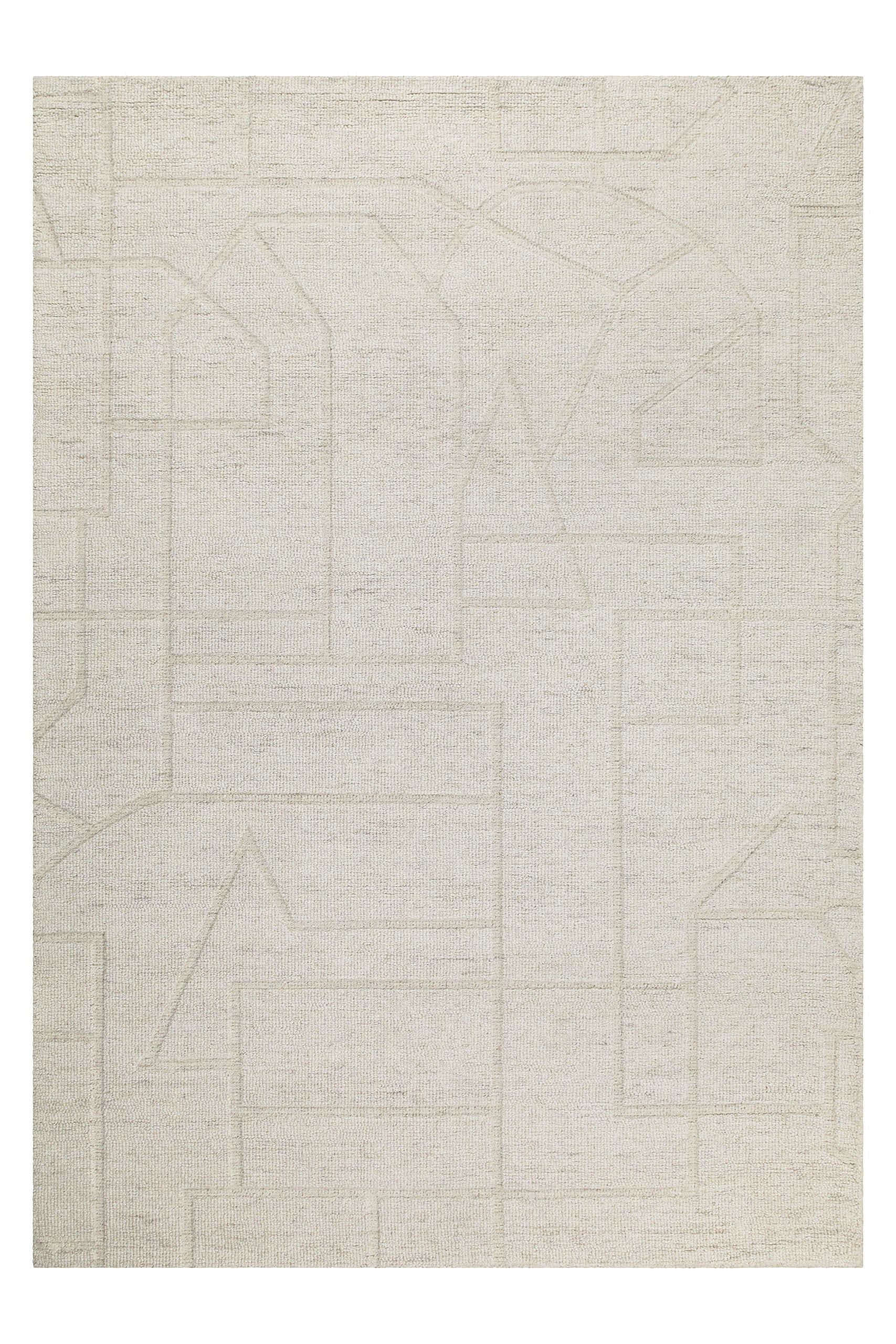 Wecon home Teppich »Hamptons TWENTYEIGHT«, rechteckig, 15 mm Höhe, Läufer, Kurzflor, Wohnzimmer, Schlafzimmer, elegant, robust, Linear