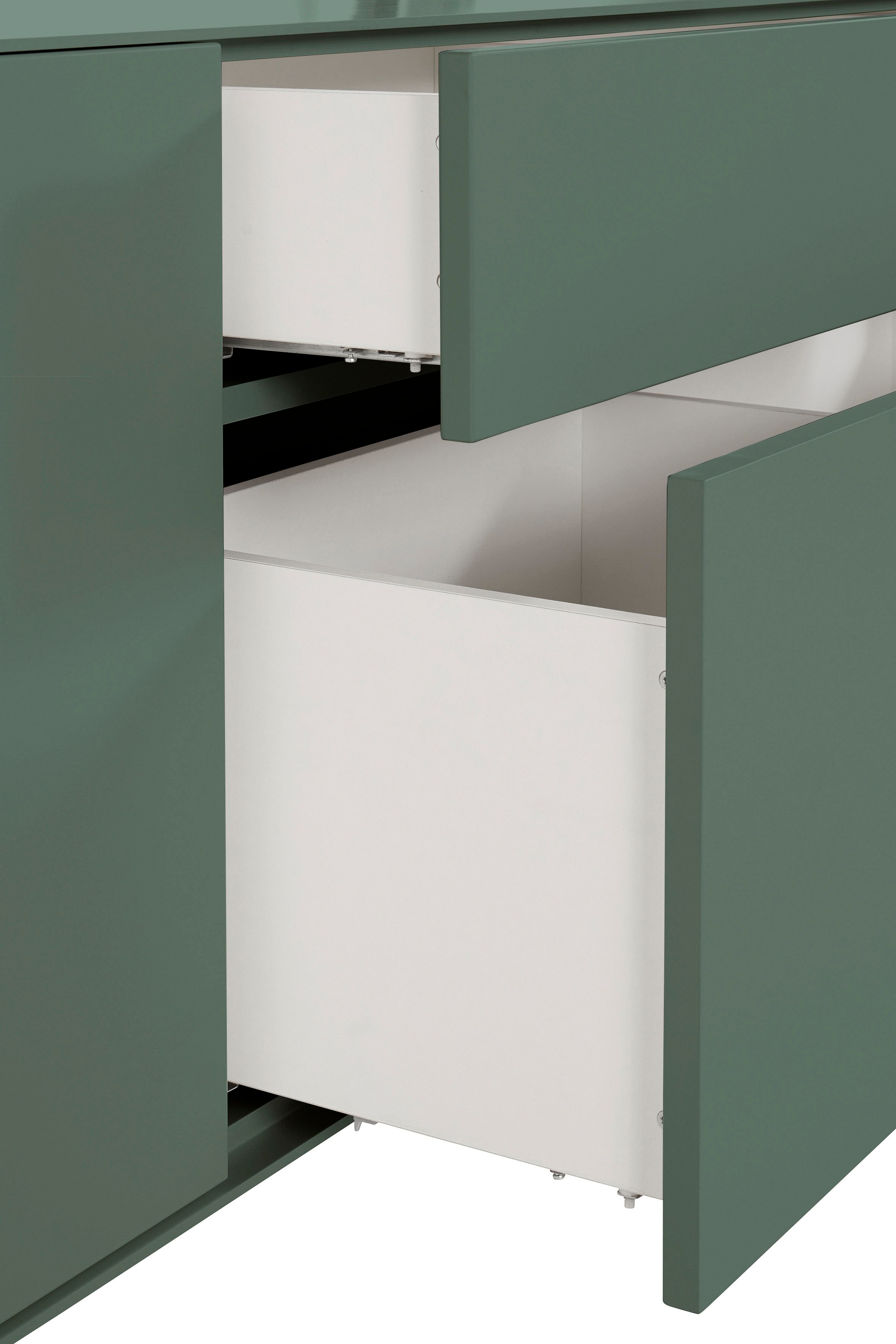 LeGer Home by Lena Gercke Lowboard »Essentials«, Breite: 167 cm, MDF lackiert, Push-to-open-Funktion