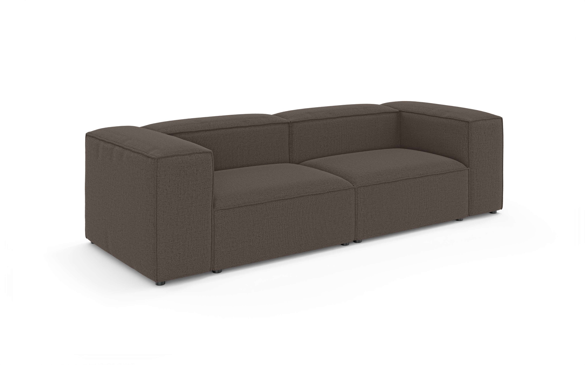 INOSIGN Big-Sofa »HAILY Modularsofa, Maße B/T/H: 260/100/72 cm«, als Modul oder separat verwendbar, für individuelle Zusammenstellung
