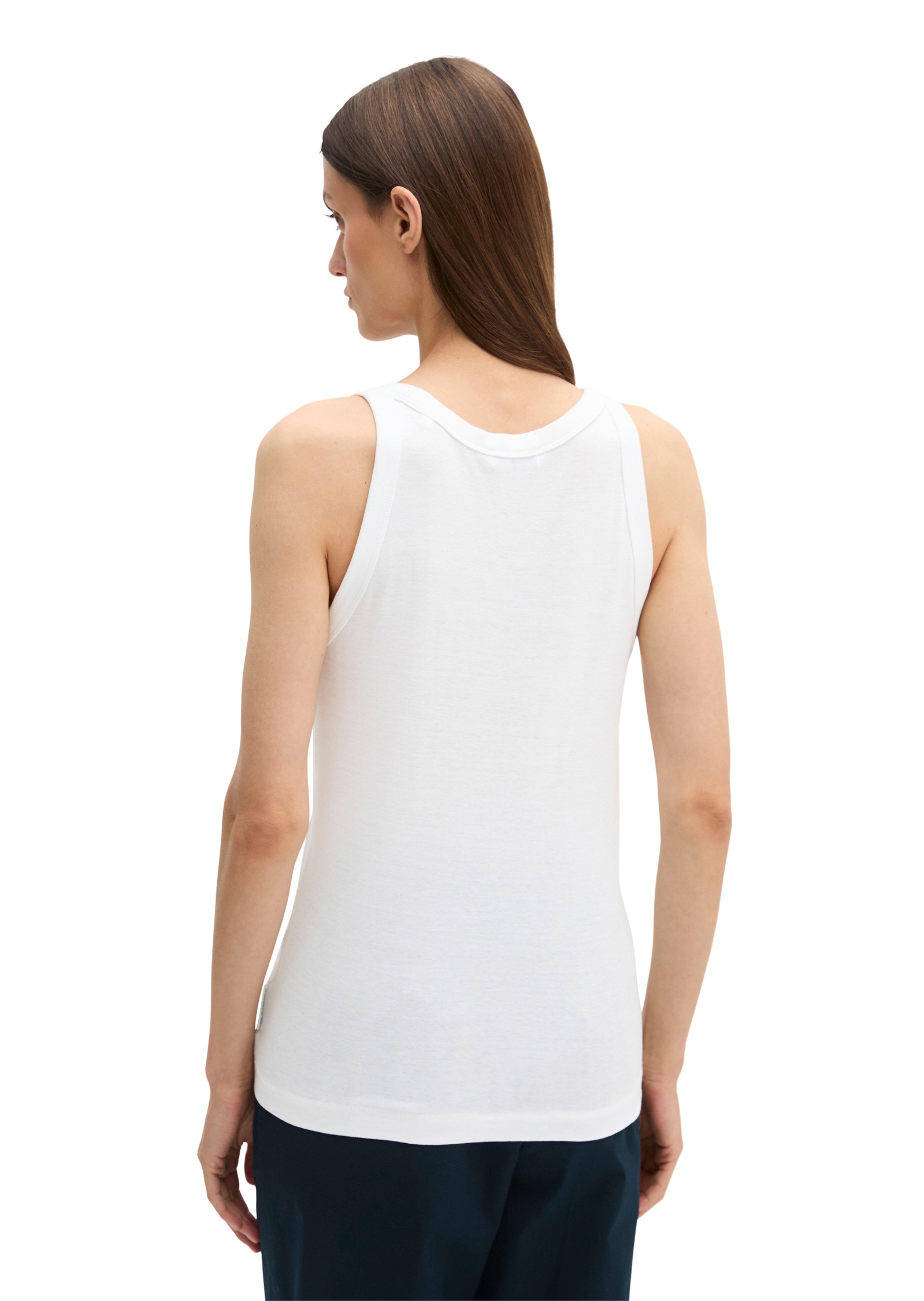 Thumbnail - Marc OPolo T-Shirt "aus Rippjersey"