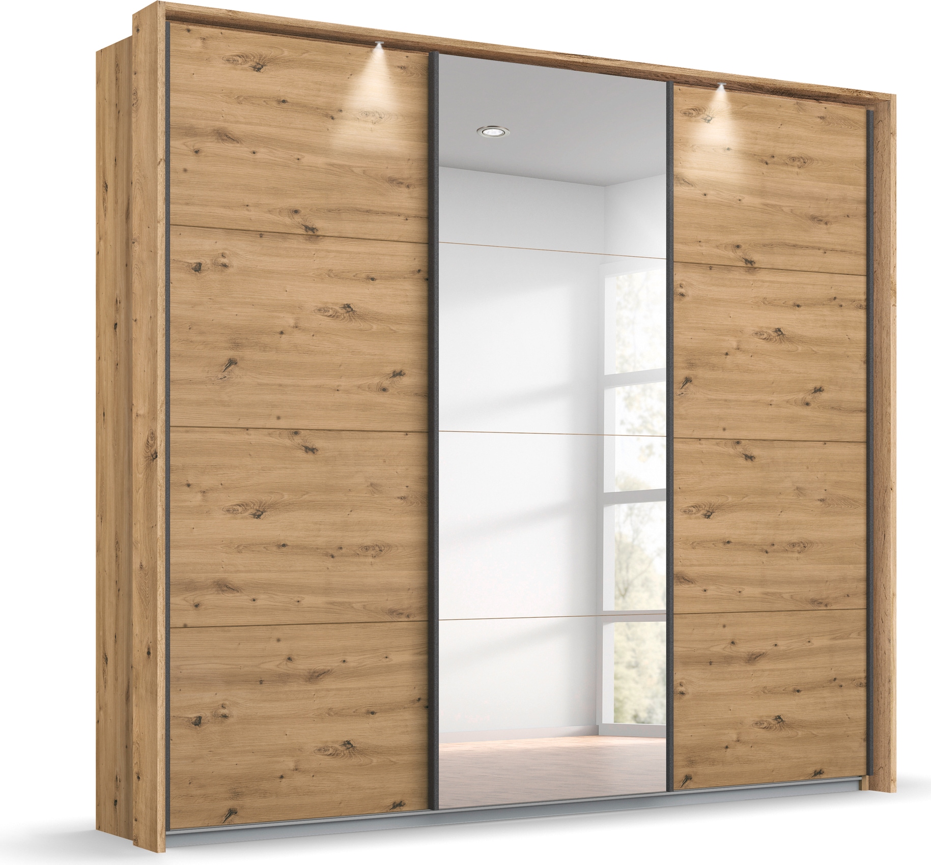 rauch Schwebetürenschrank "Kleiderschrank Schrank Garderobe OTELI inkl. 3 I günstig online kaufen