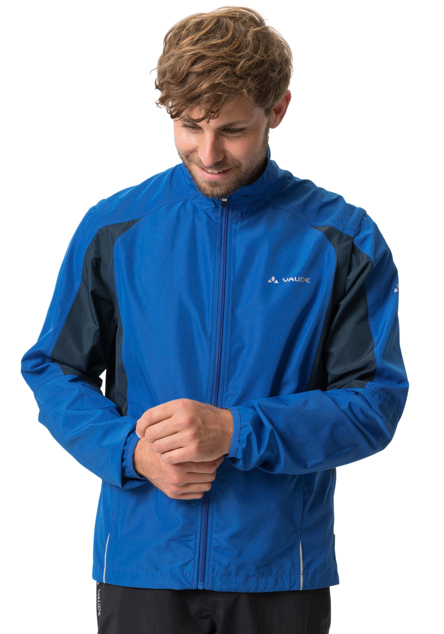 VAUDE Fahrradjacke "MENS DUNDEE CLASSIC ZO JACKET", Wasserabweisend & Atmungsaktiv & Windabweisend