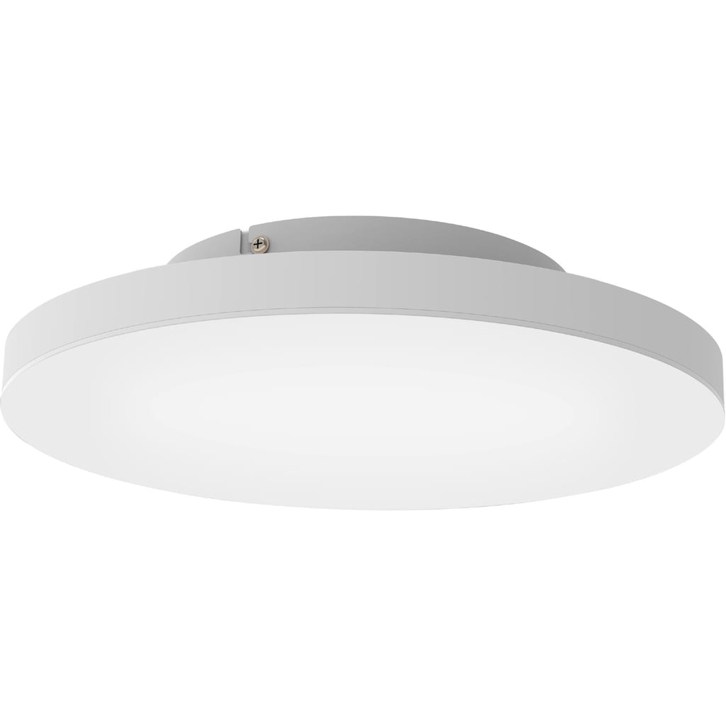 EGLO LED-Deckenleuchte »TURCONA-Z«, (1 St.) in weiß aus Stahl, Alu / inkl. LED fest integriert - 22,4 Watt, Durchm. ca. 45 cm