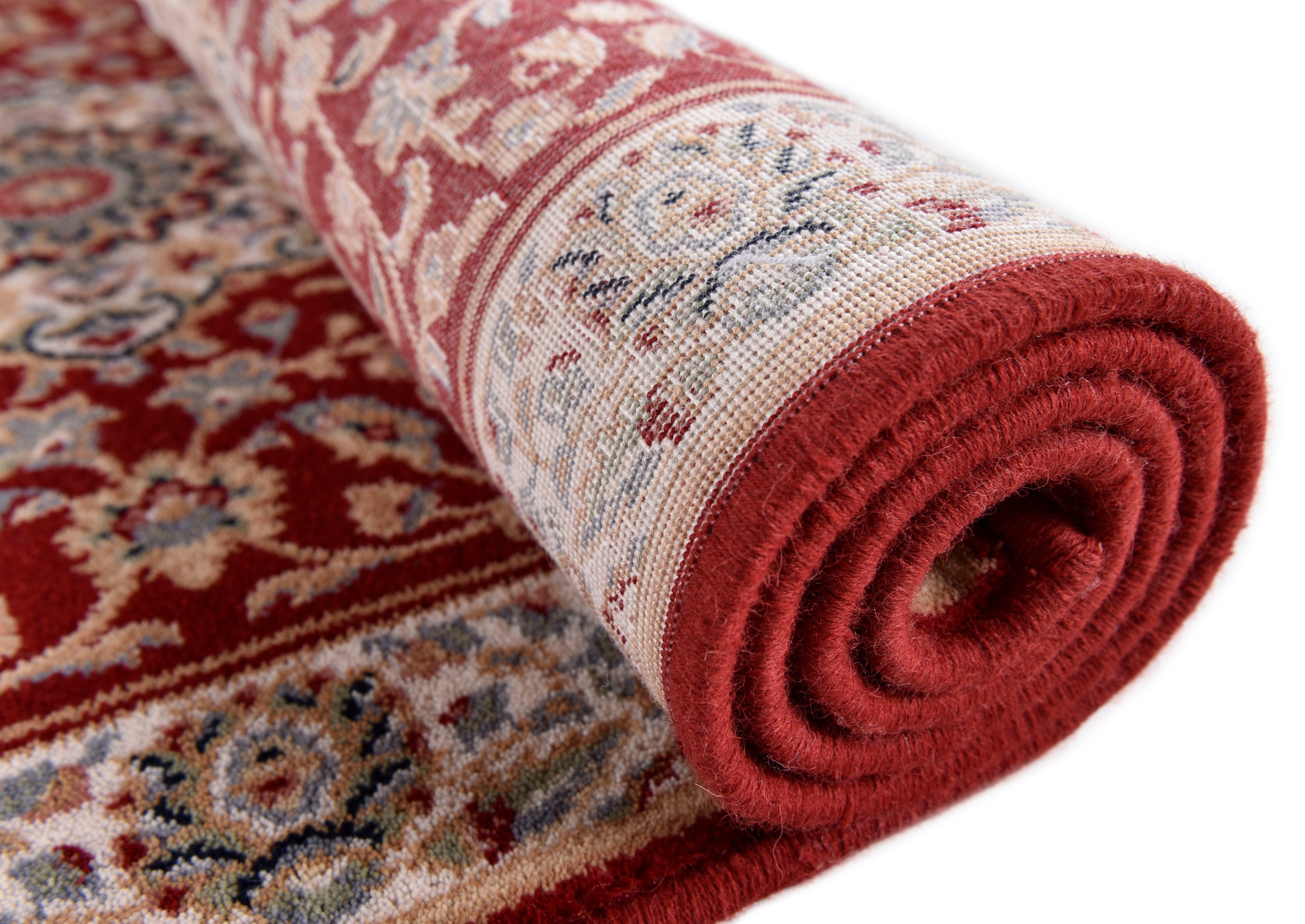 Wollteppich THEKO "Dolna - 859", rot, B:200cm H:10mm L:300cm, Schurwolle, Teppiche, Kurzflor, reine Wolle, Orient-Optik 3