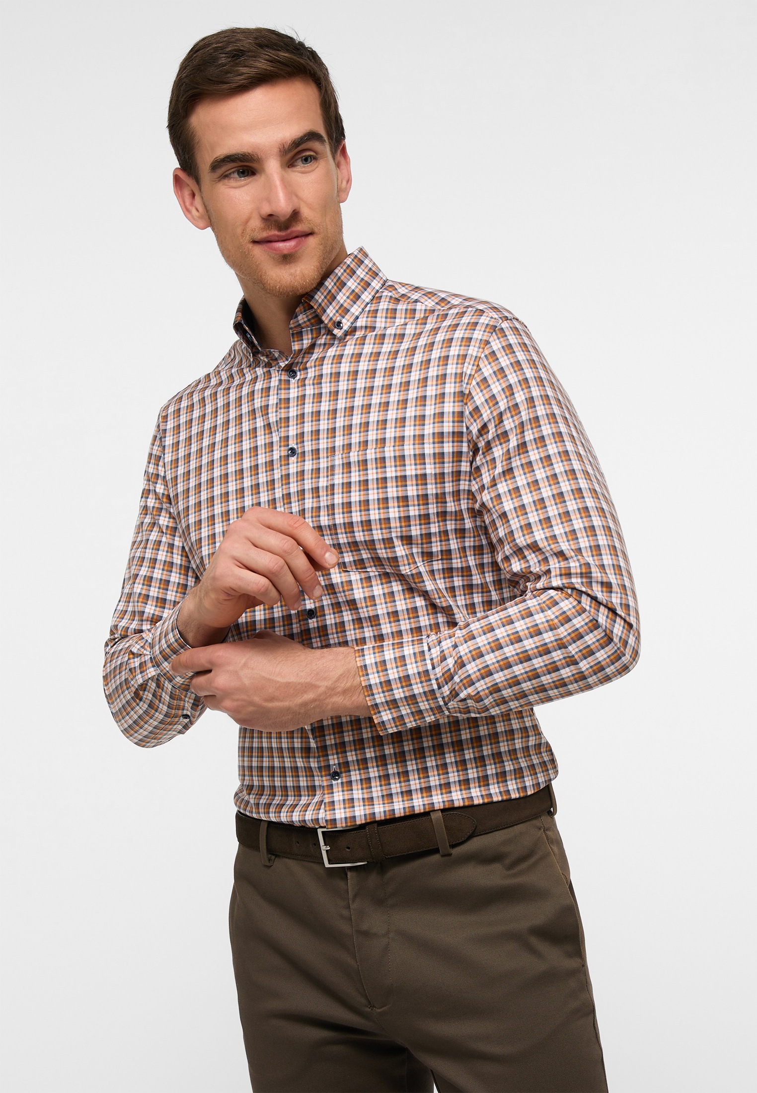 Eterna Langarmhemd »MODERN FIT«