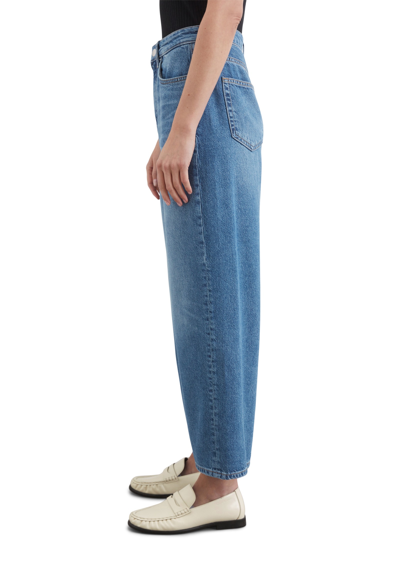 Marc OPolo Weite Jeans "im Culotte-Stil" günstig online kaufen