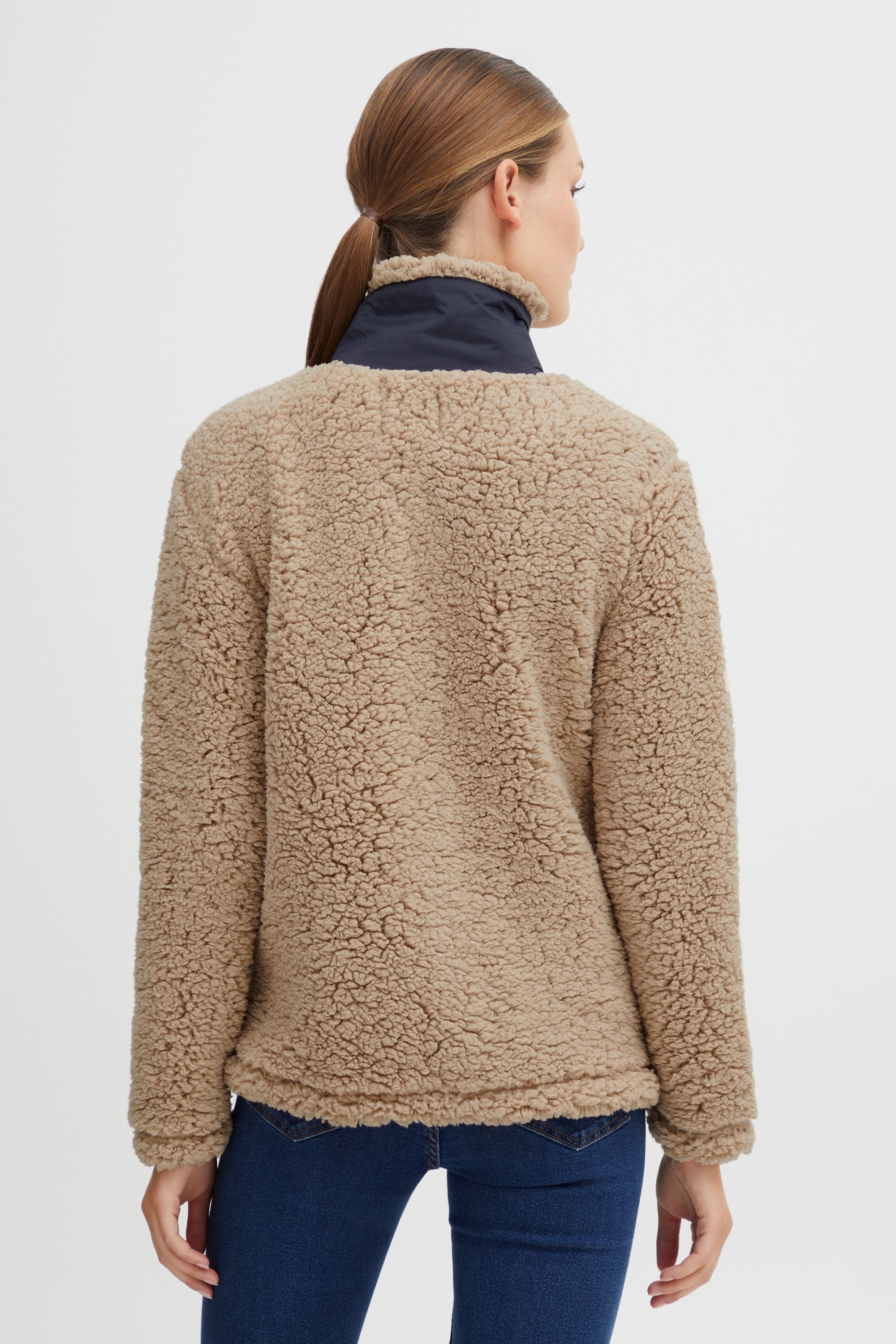 OXMO Sweatjacke »Fleecejacke OXEllin«