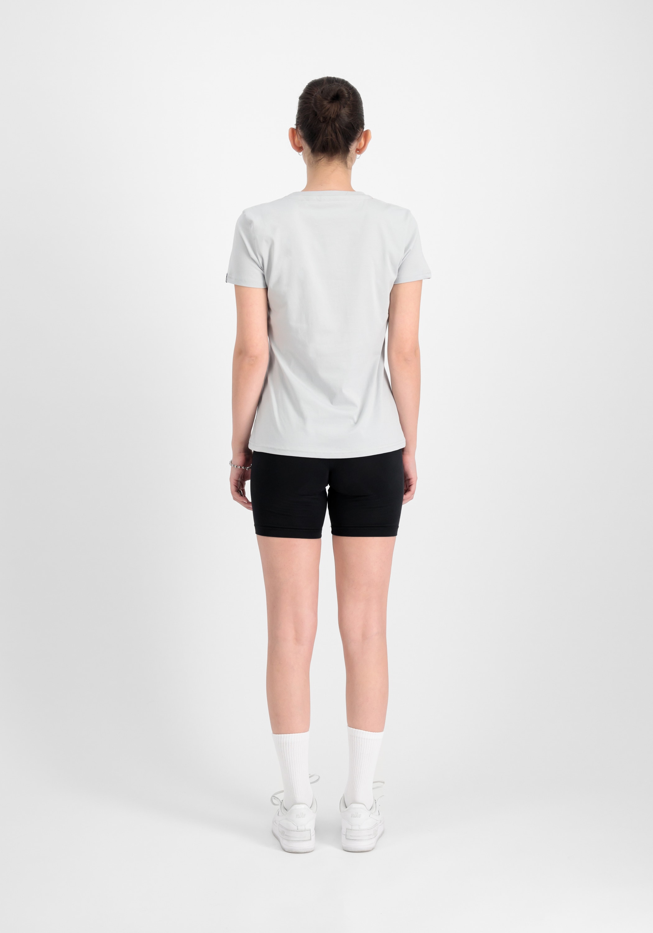 Alpha Industries T-Shirt »Alpha Industries Women - T-Shirts New Basic T-Shirt BL Glitter W«