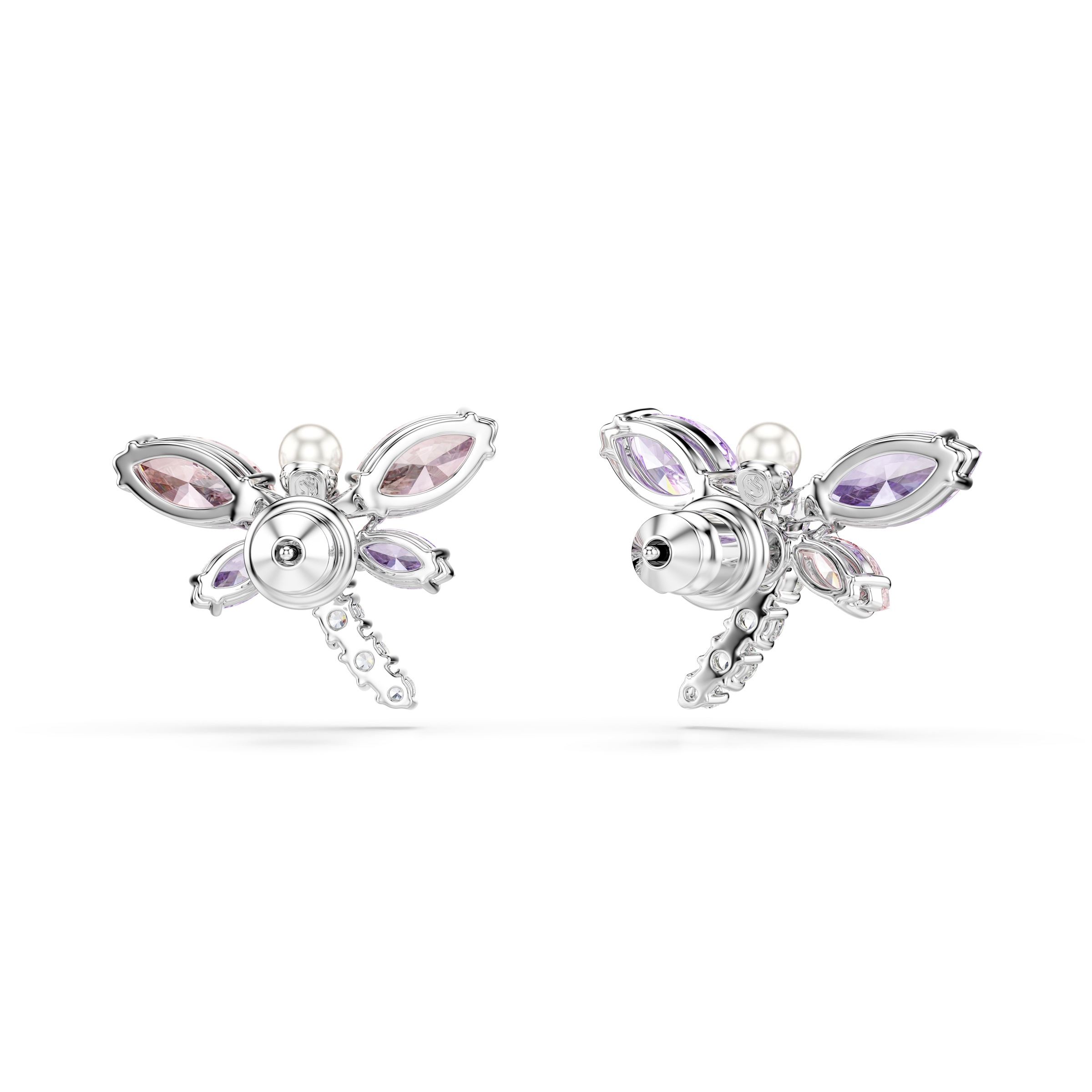 Swarovski Paar Ohrstecker »Schmuck Geschenk 2026 CAPSULE Ohrringe Libelle« mit Swarovski® Kristall - mit Swarovski® Perle