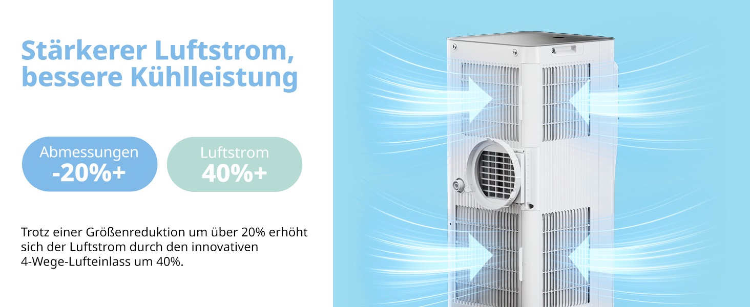 comfee 4-in-1-Klimagerät »»Easy Cool 7000««, für bis zu 25 m²